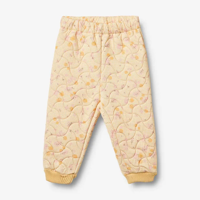 wheat-alex-thermohose-yellow-cherries-baby-unisex image 1