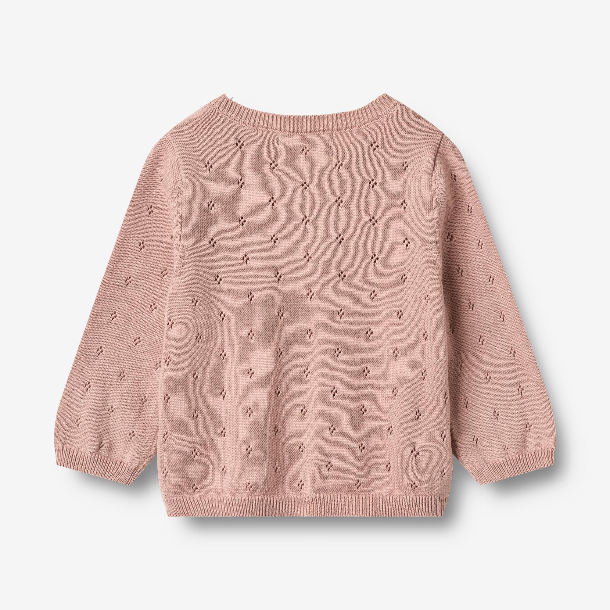 wheat-clothing-strickjacke-maia-rose-powder-bio-baumwolle image 4