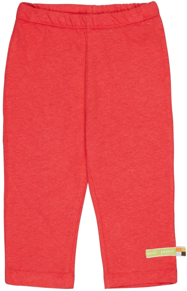 loud-proud-classics-hose-uni-leinen-kinderhose-chili-74-80 image 1
