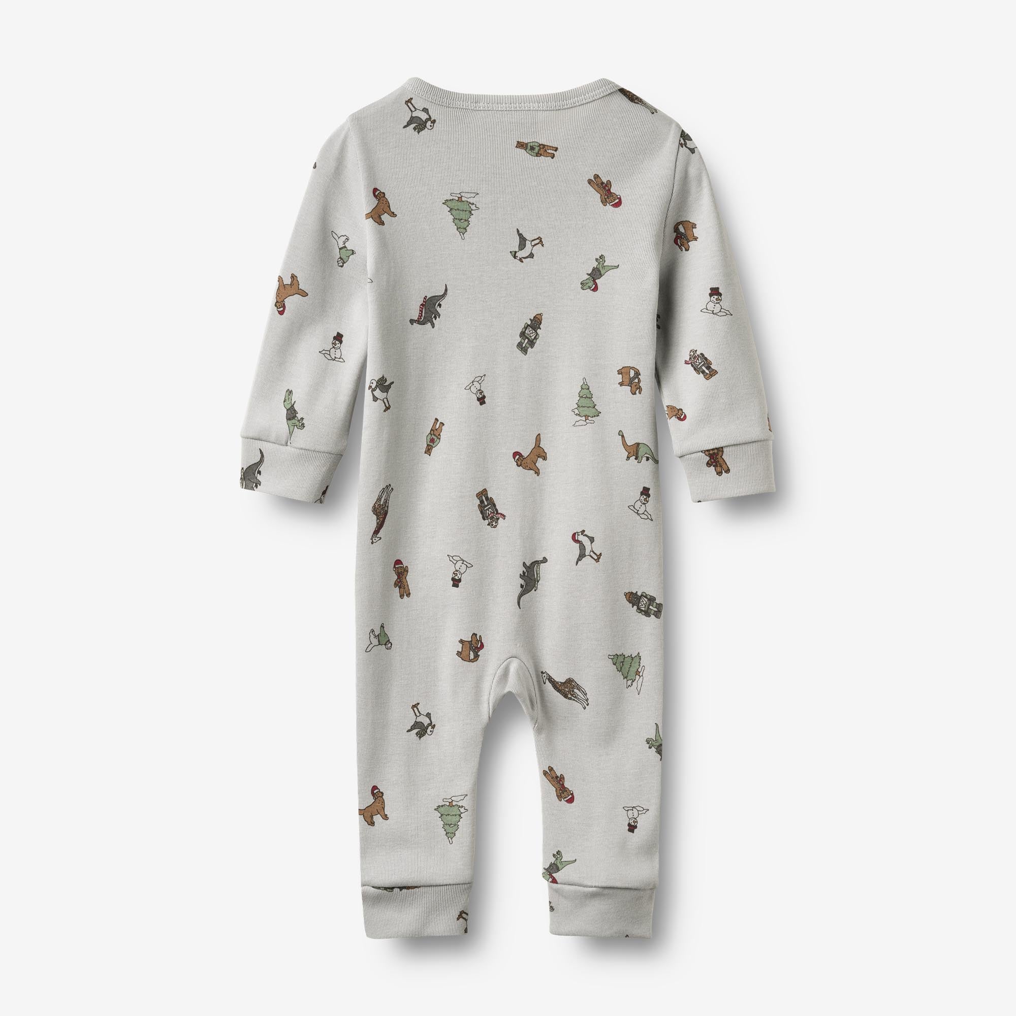 wheat-bendji-jumpsuit-winter-friends-baby-strampler-bio-baumwolle image 2