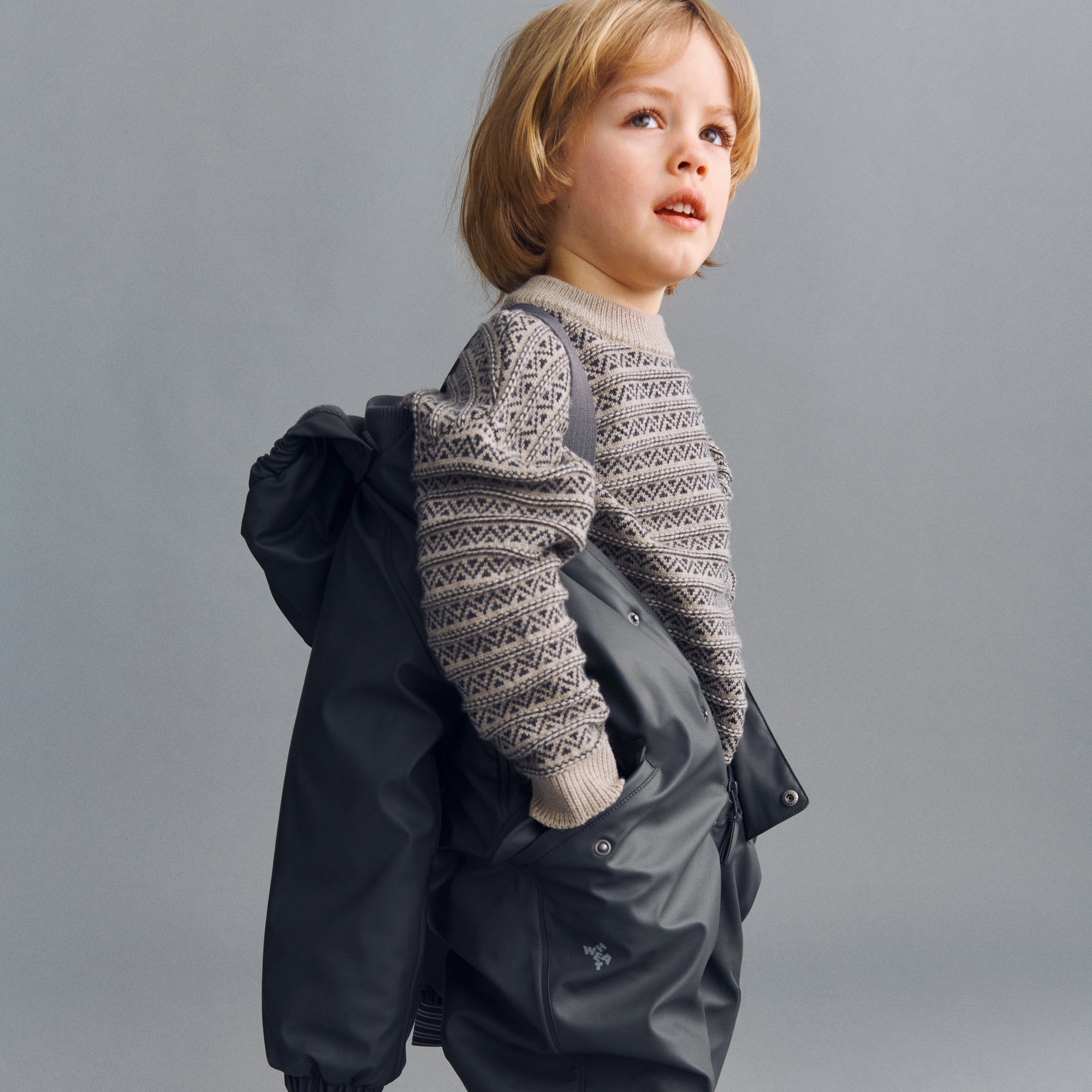 wheat-jens-jacquard-pullover-merinowolle-warm-sand-melange image 2