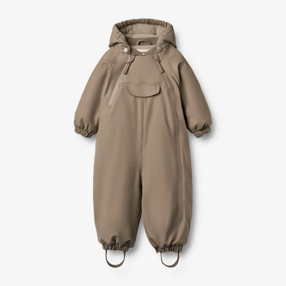 wheat-evig-wintersuit-dry-wood-wasserdicht-baby image 1