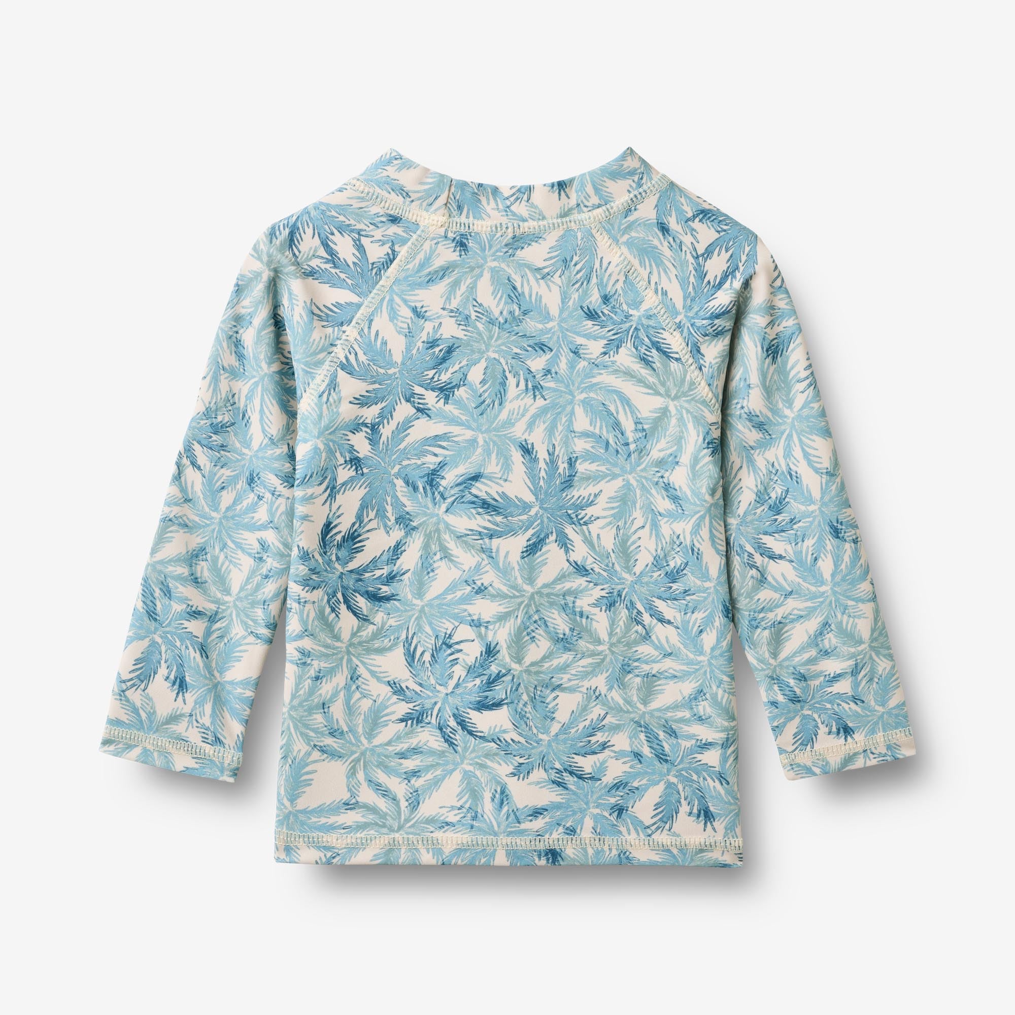 wheat-dilan-swim-t-shirt-l-s-schwimmshirt-blue-palm-upf-40 image 2