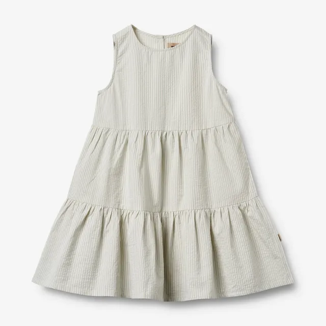 wheat-dress-louise-kleid-summer-blue-stripe-bio-baumwolle image 1