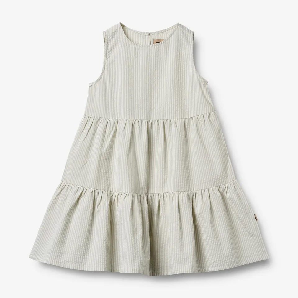 wheat-dress-louise-kleid-summer-blue-stripe-bio-baumwolle image 1