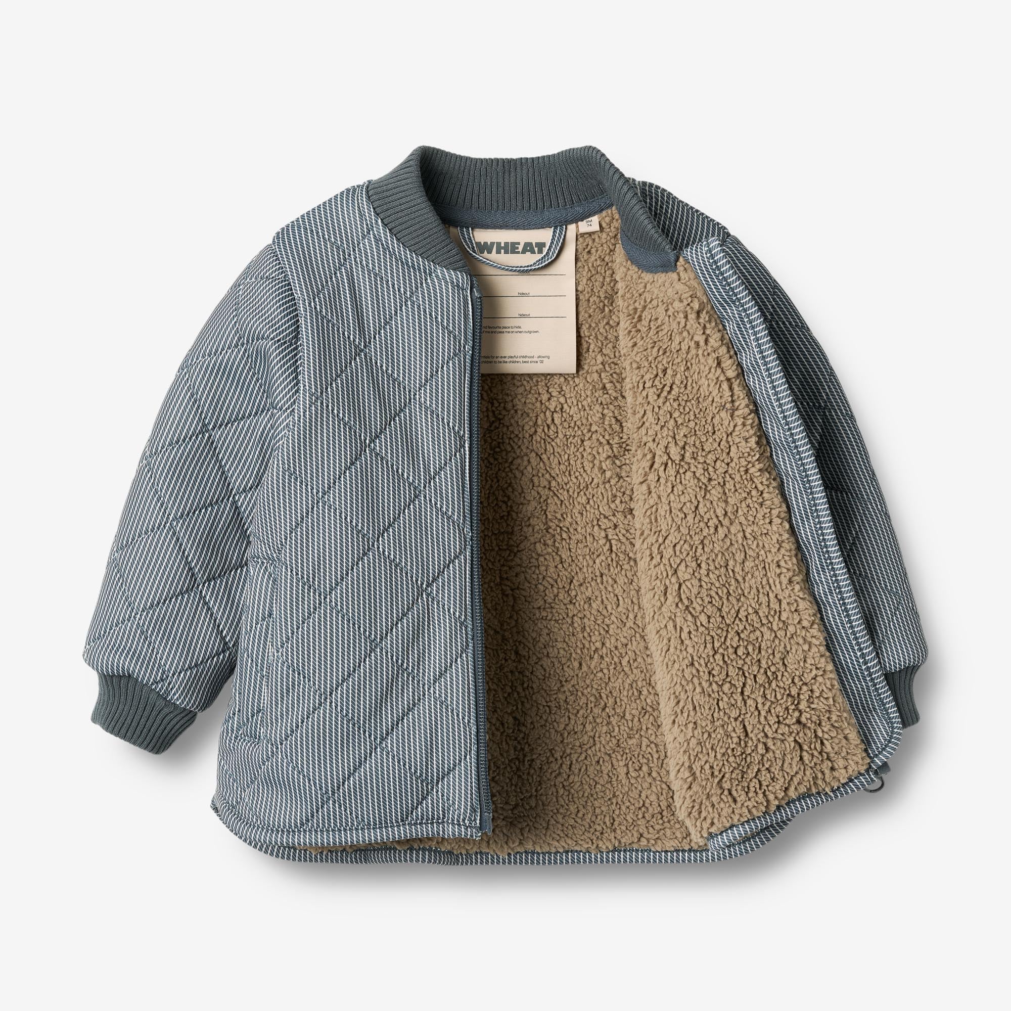 wheat-benni-thermo-jacke-ink-stripe-baby-gr-74-92 image 4