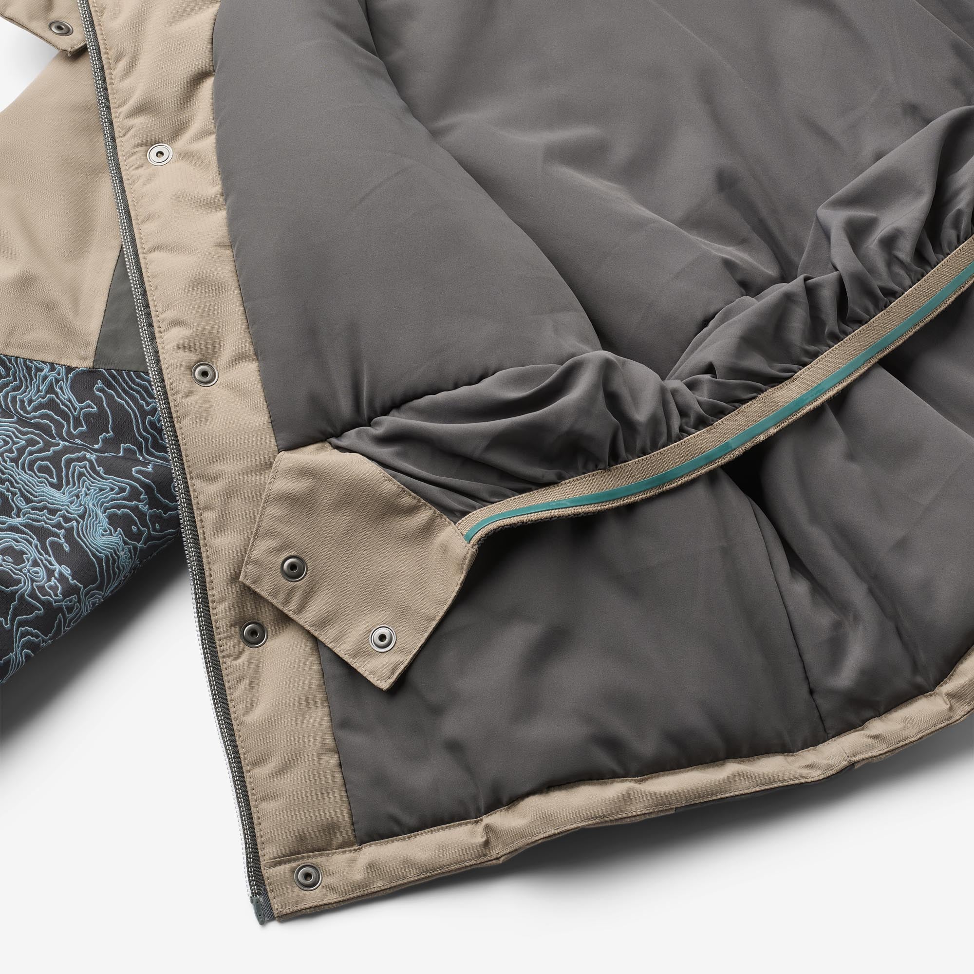 wheat-sneen-skijacke-grey-stone-jungen-wasserdicht image 8