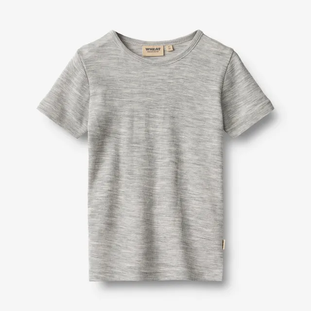 wheat-seo-woll-t-shirt-melange-grey-merino-kinder image 1