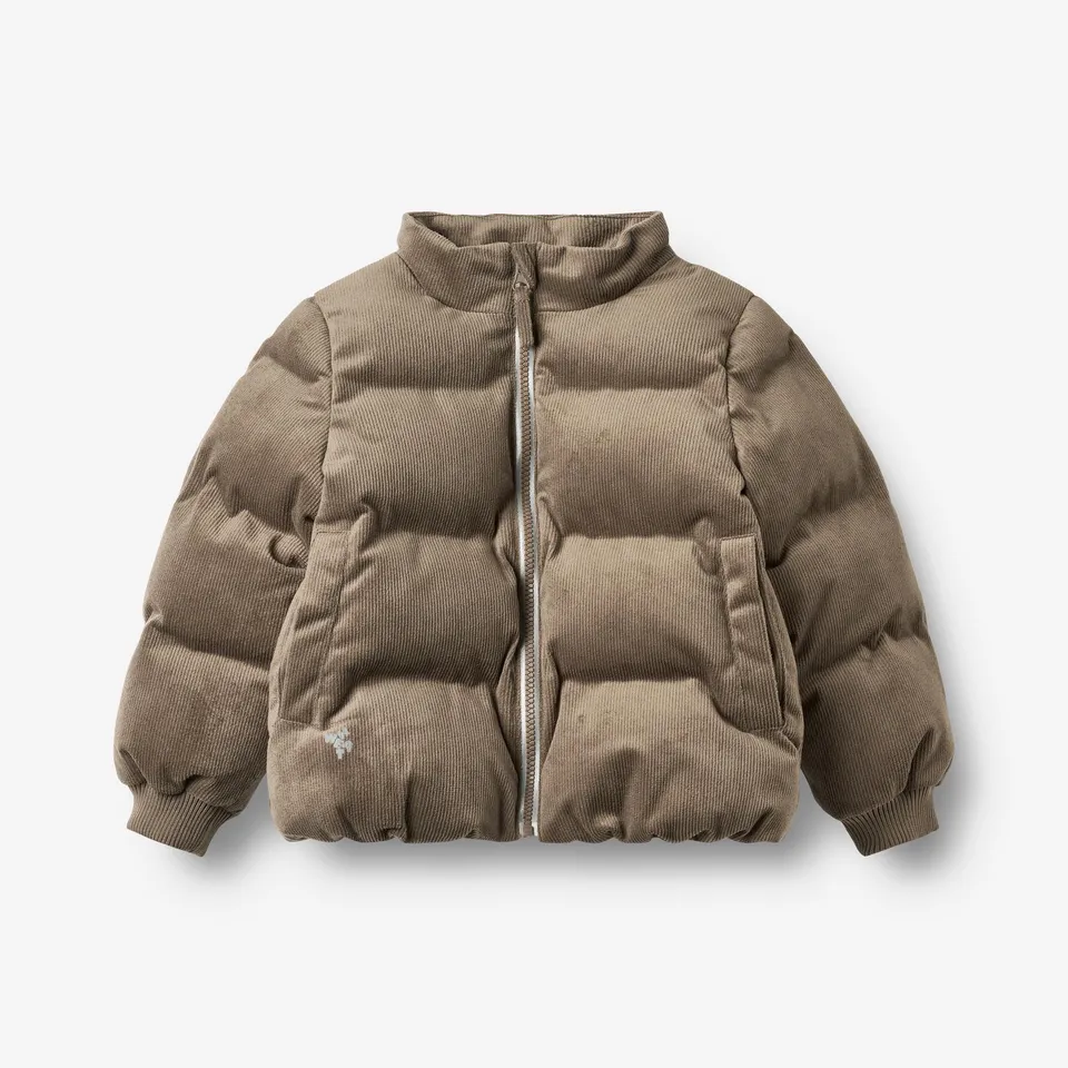 wheat-cammoe-puffer-jacke-kinder-dry-wood-recycling image 1