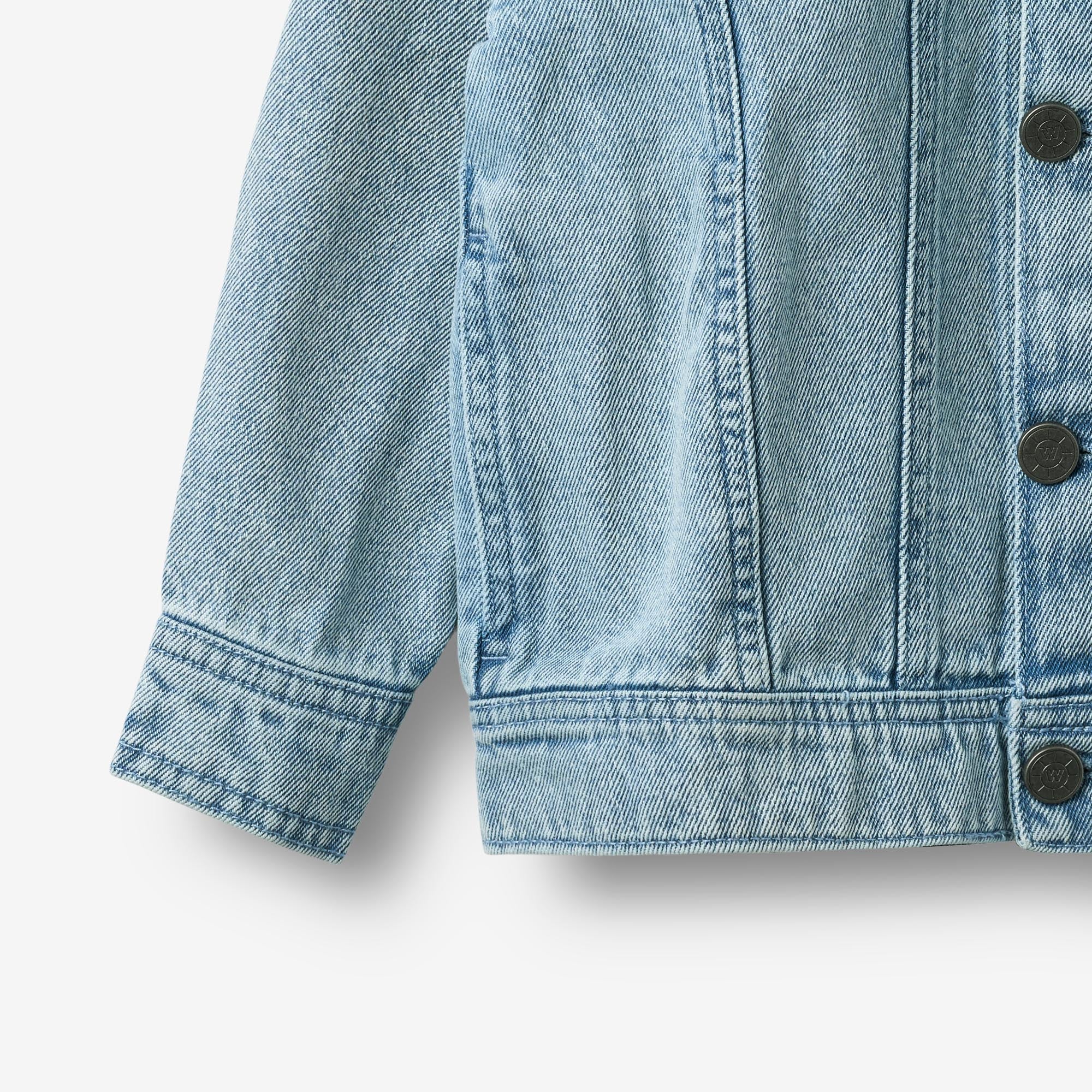 wheat-bowie-jeansjacke-light-blue-bio-denim-kinder image 8