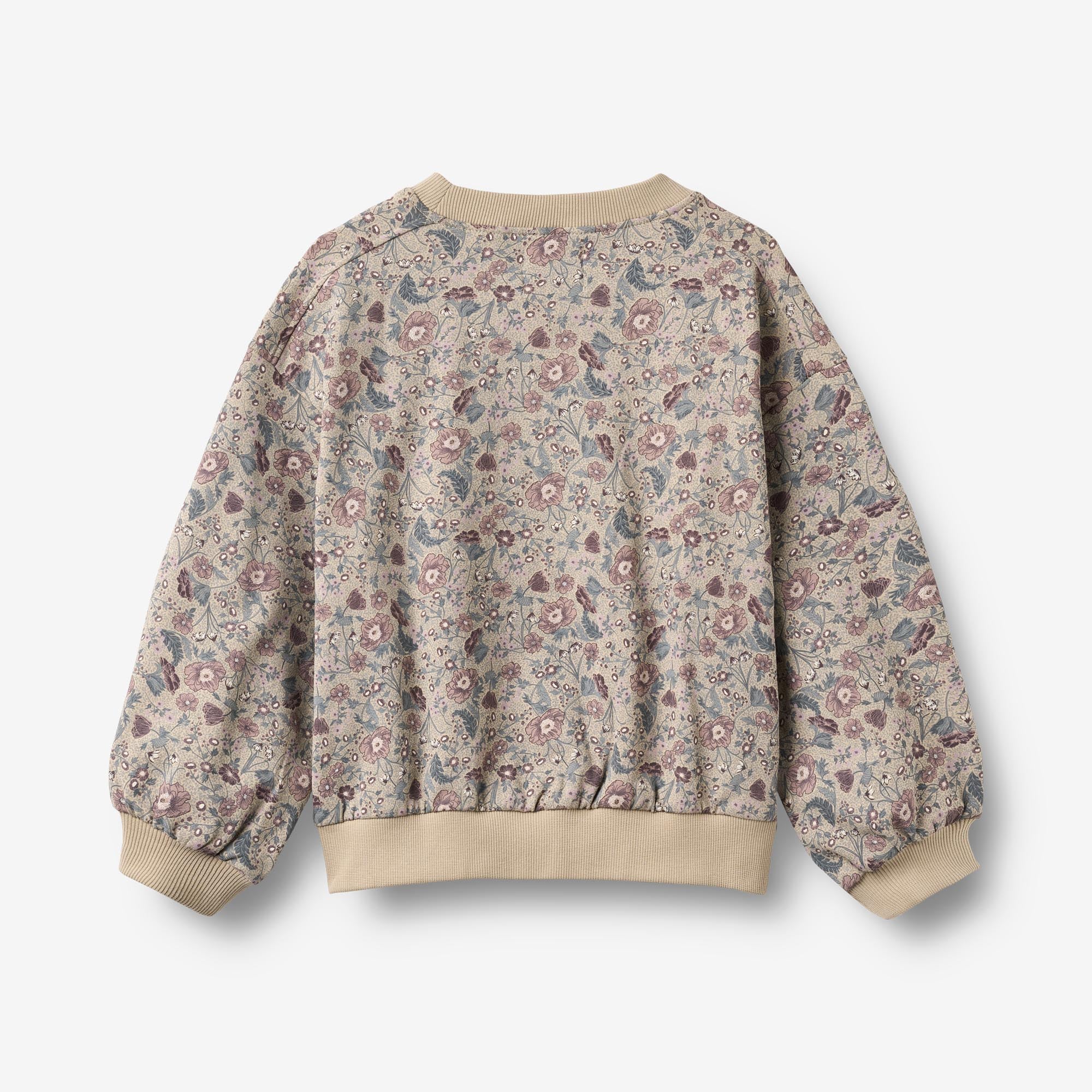 wheat-lia-set-sweatshirt-hose-m-dchen-soft-sand-flowers-bio image 4