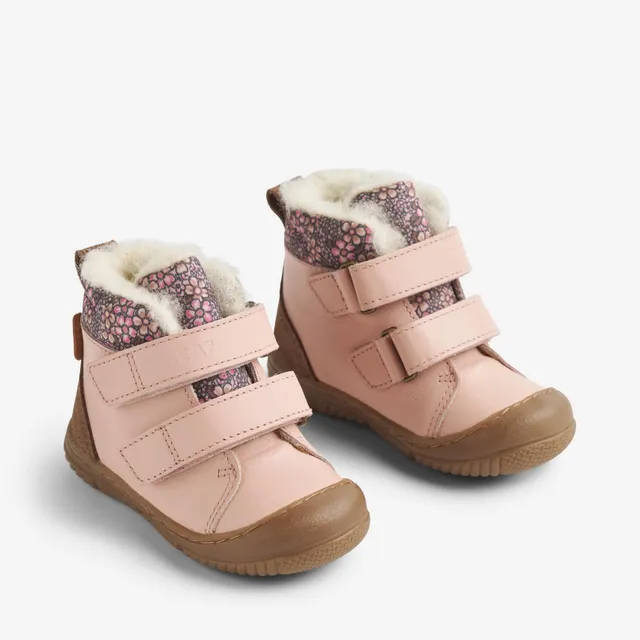 wheat-snug-tex-winterboot-dim-rose-flowers-m-dchen-leder-wolle image 1