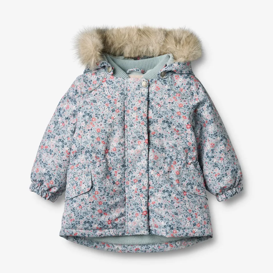 wheat-jacket-mathilde-winterjacke-soft-rain-flowers-22k image 1