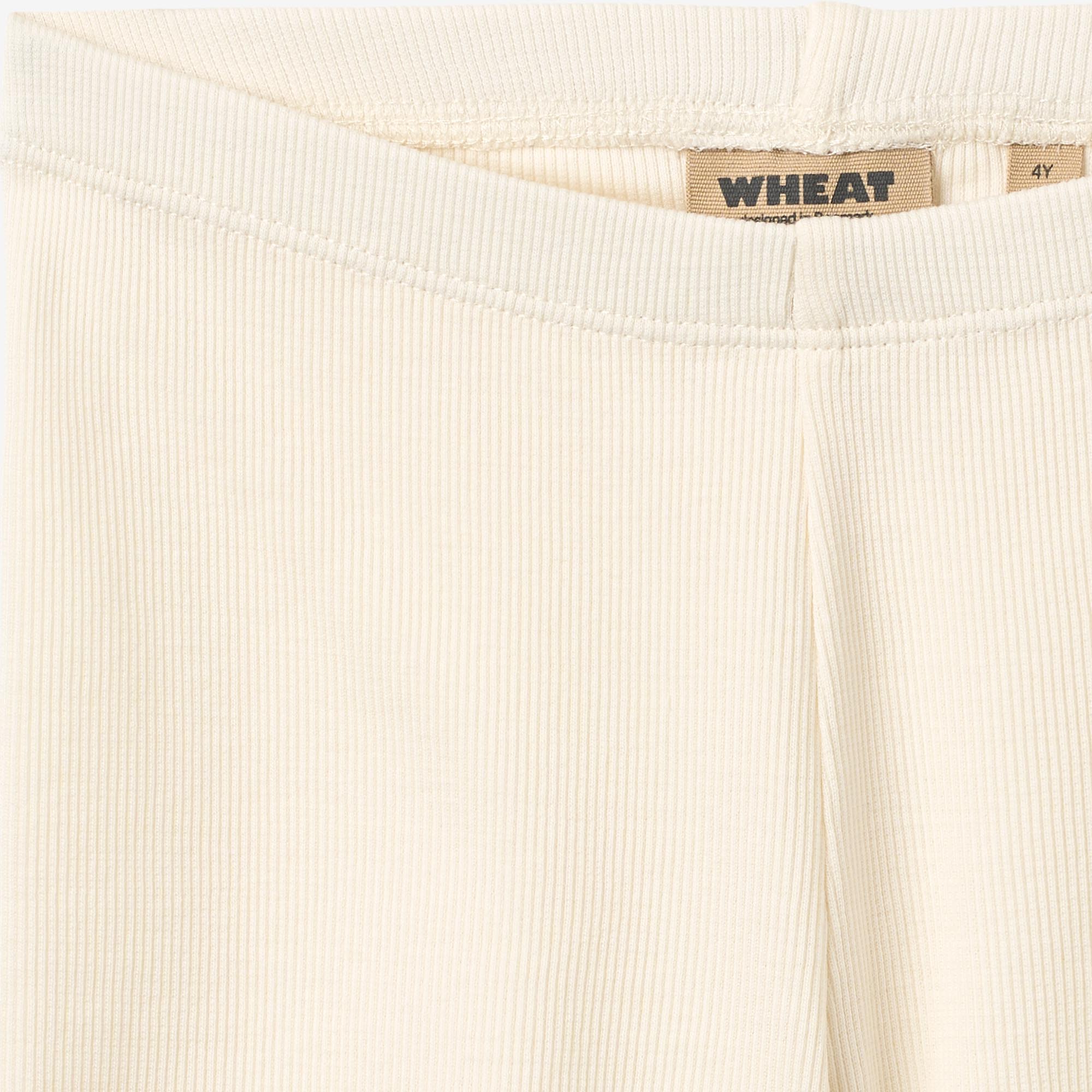 wheat-sine-rib-shorts-ivory-bio-baumwolle image 3