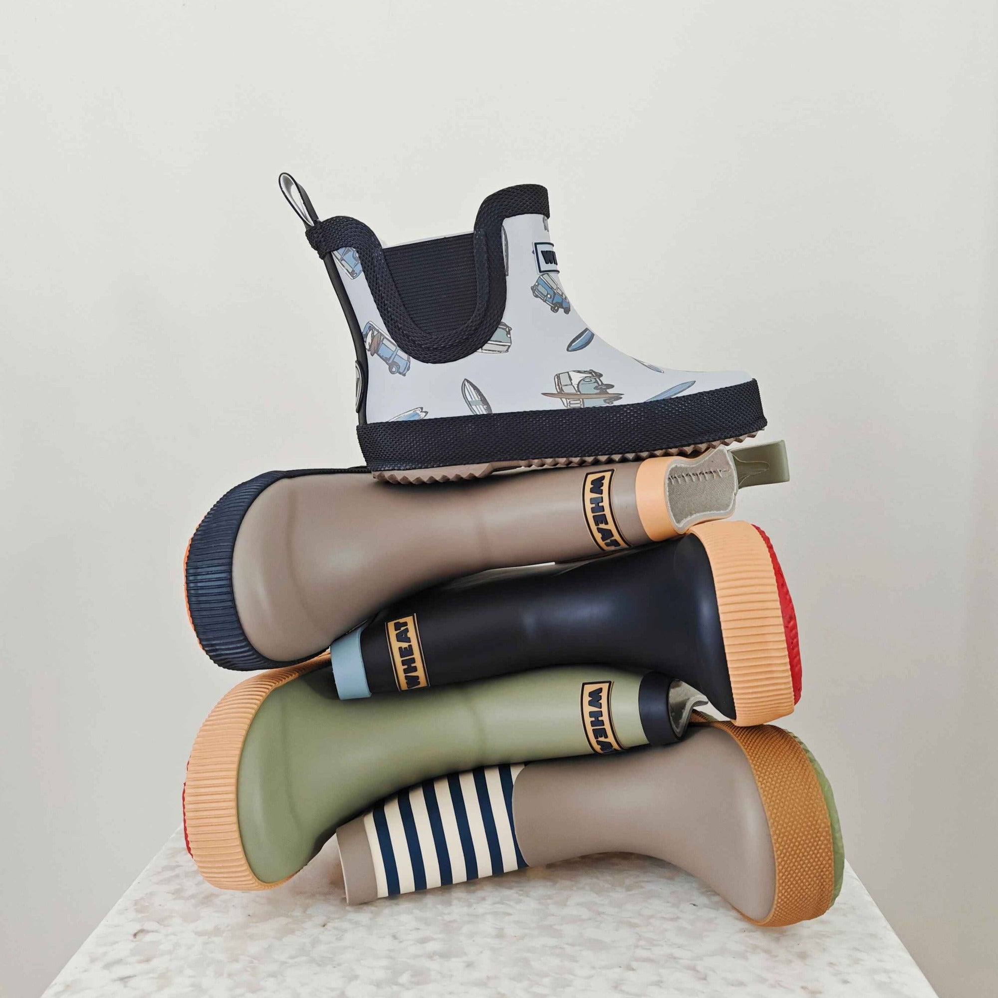 wheat-welly-gummistiefel-navy-naturkautschuk-kinder image 5