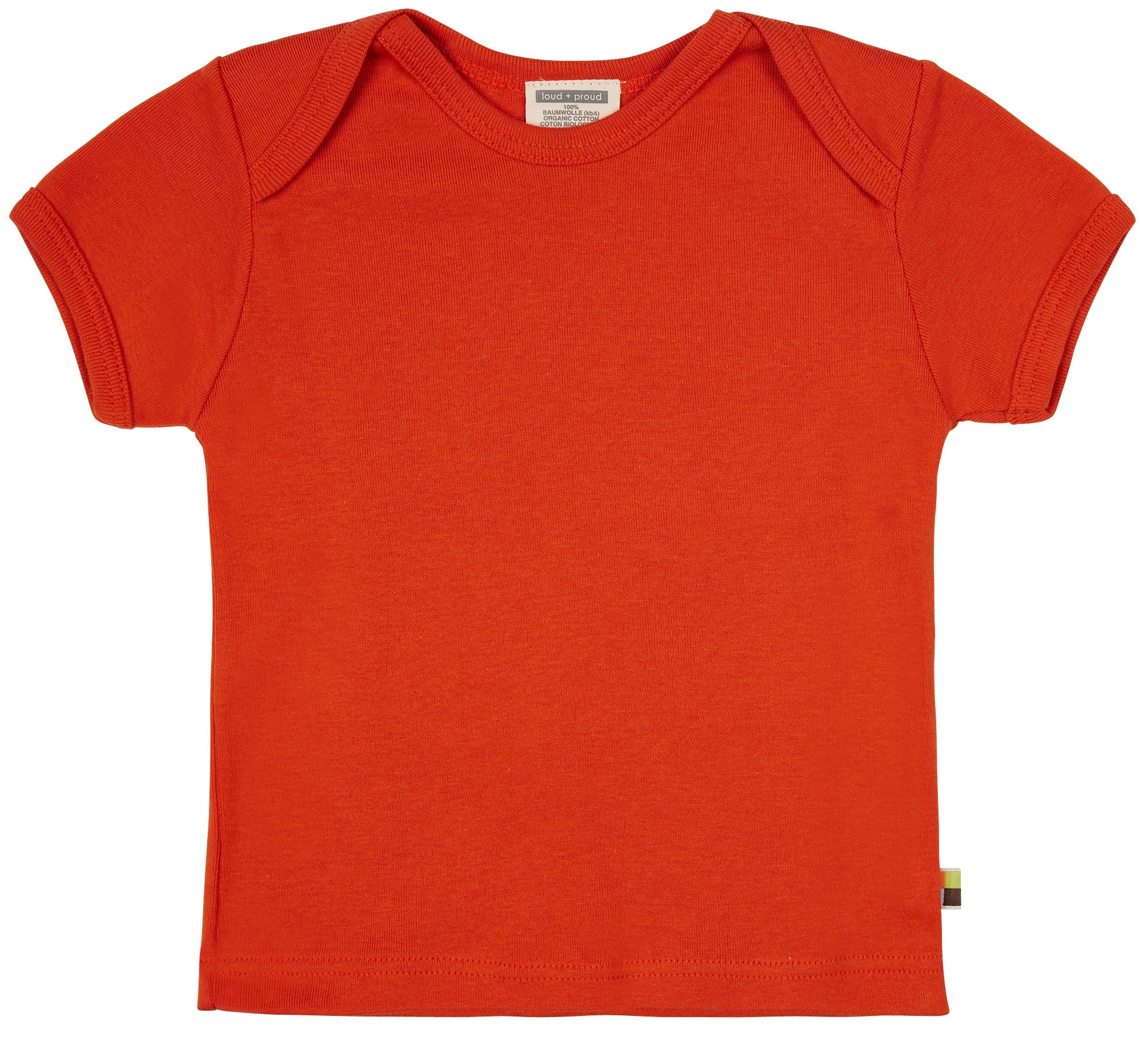 loud-proud-classics-uni-t-shirt-copper-86-92-feinripp image 1