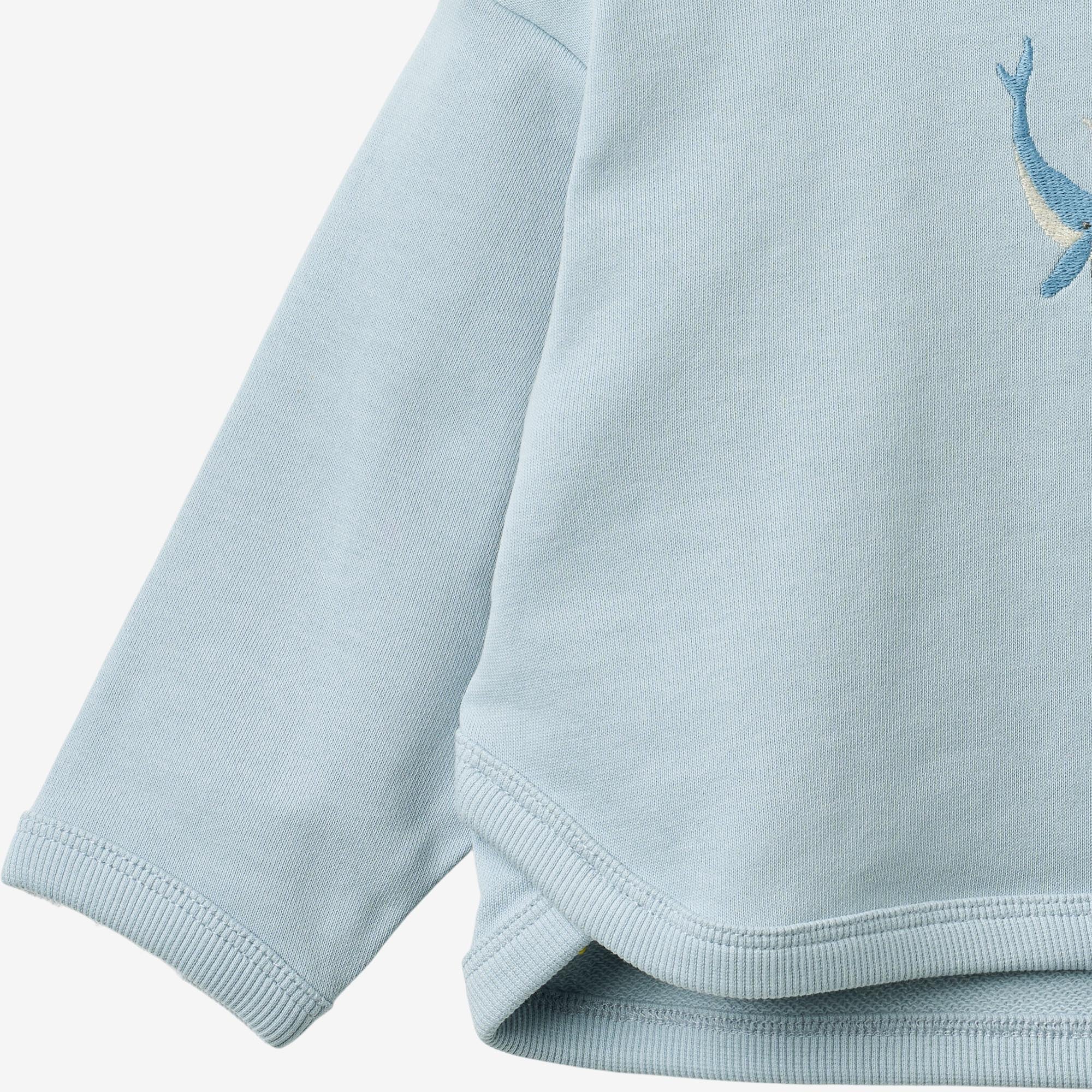 wheat-emery-sweatshirt-summer-sky-bio-baumwolle-baby image 3