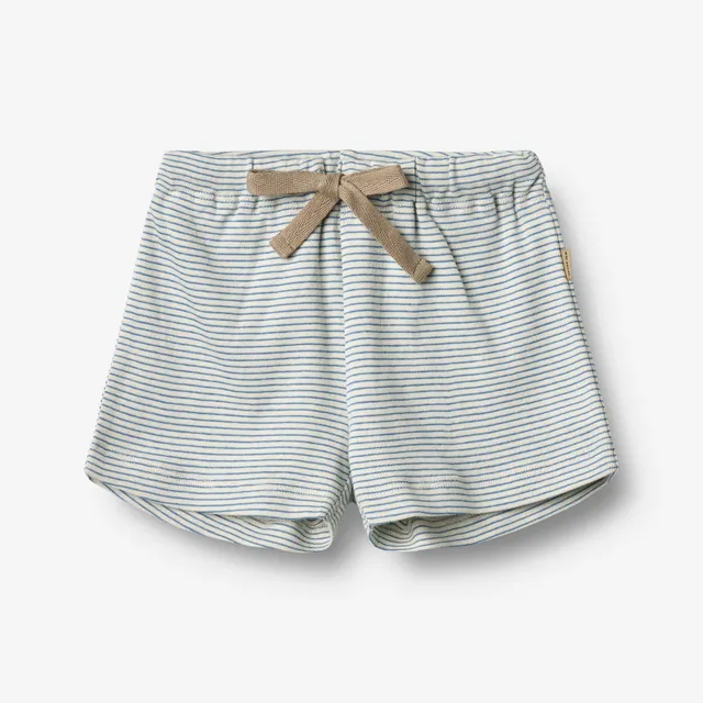 wheat-clothing-jersey-shorts-vic-kurze-hose-blue-stripe-bio image 1