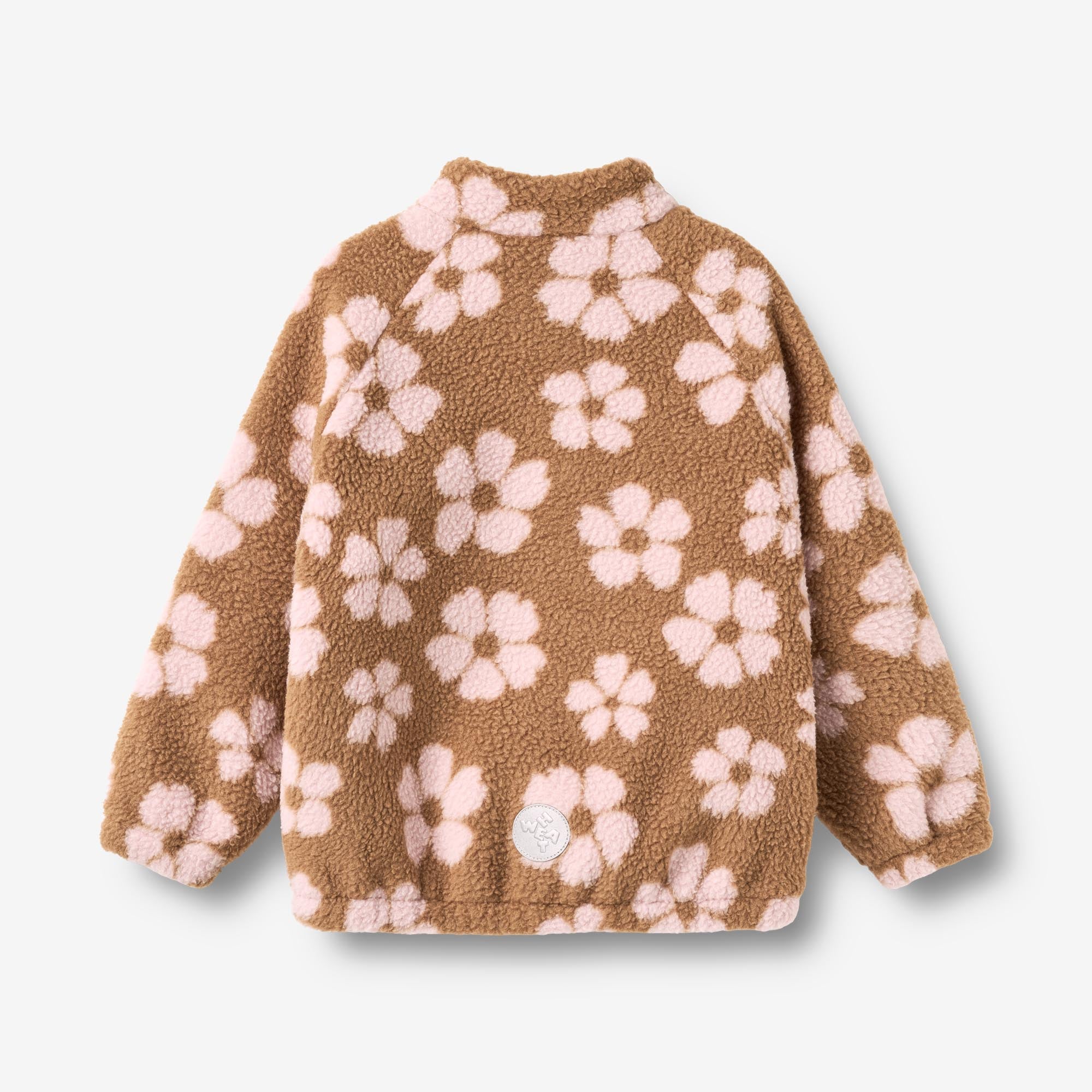 wheat-moon-fleece-anorak-warm-hazel-flowers-recycling-fleece image 2
