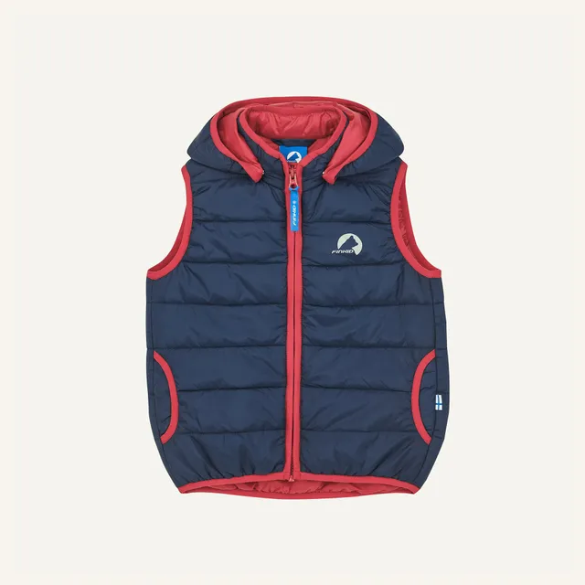finkid-husky-vanuli-steppweste-smoke-blue-navy-90-100-zip-in image 1