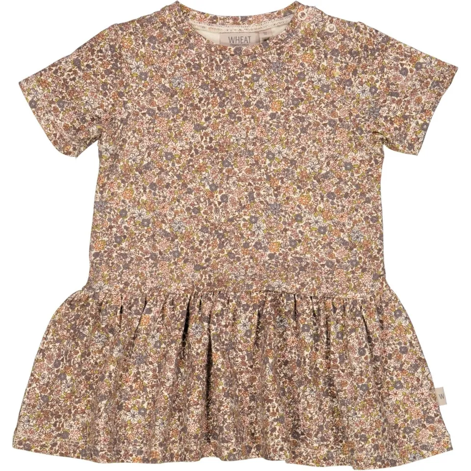 wheat-birthe-jerseykleid-flower-meadow-bio-baumwolle image 1