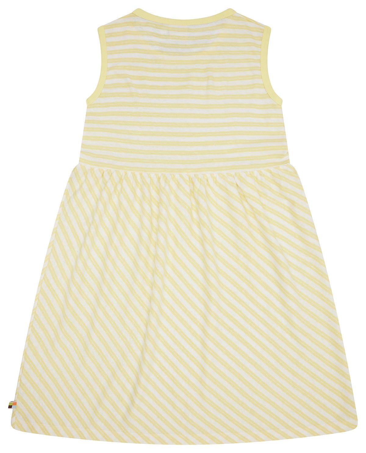 loud-proud-classics-kleid-streifen-leinen-blonde-rmellos image 4