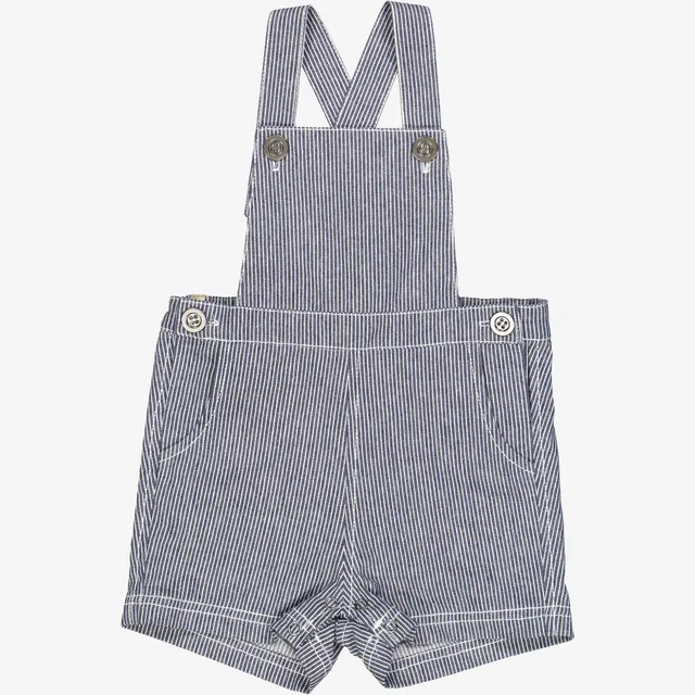 wheat-erik-overall-baby-navy-denim-stripe-bio image 1