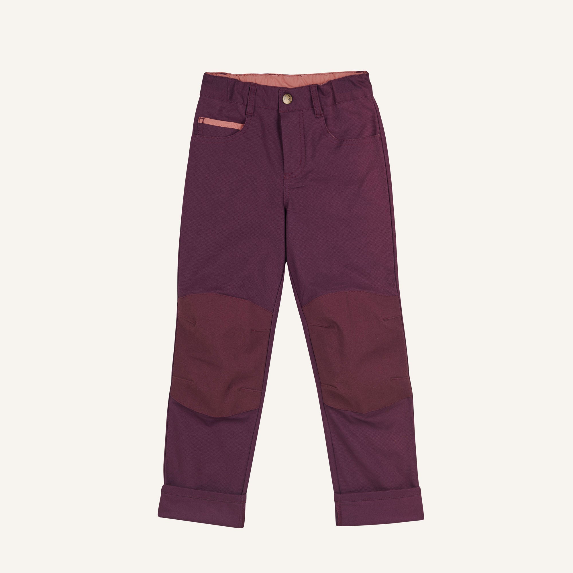 finkid-kuusi-canvas-kinderhose-bluemirage-navy-80-90-robust image 2