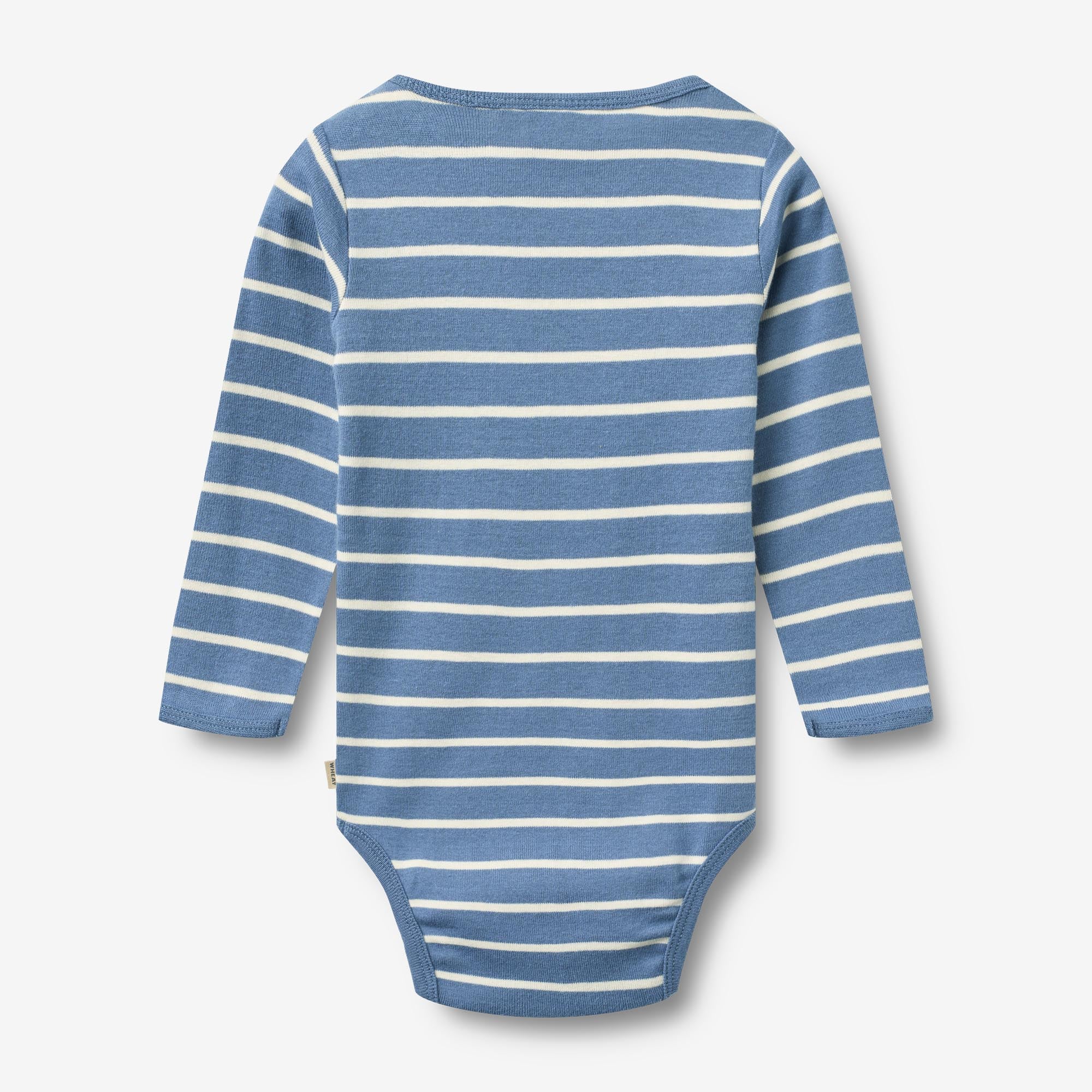 wheat-berti-body-l-s-babybody-blaue-streifen-bio-baumwolle image 2