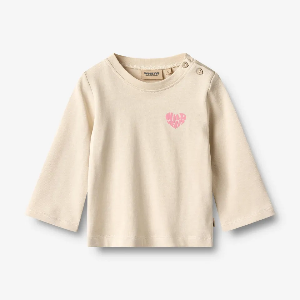 wheat-sina-t-shirt-l-s-offwhite-langarmshirt-bio-baumwolle image 1
