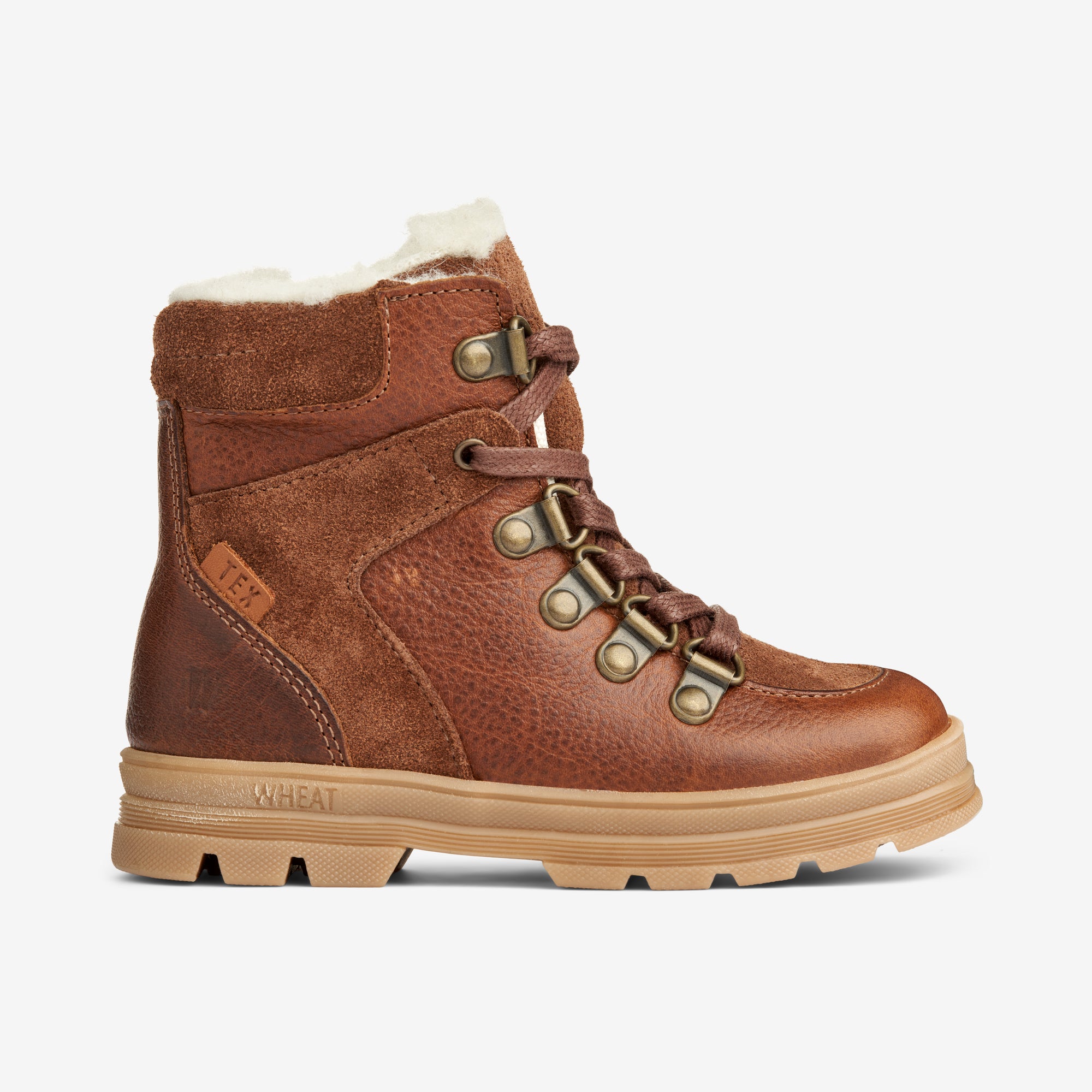 wheat-toni-hiker-tex-winterstiefel-cognac-wolle image 4