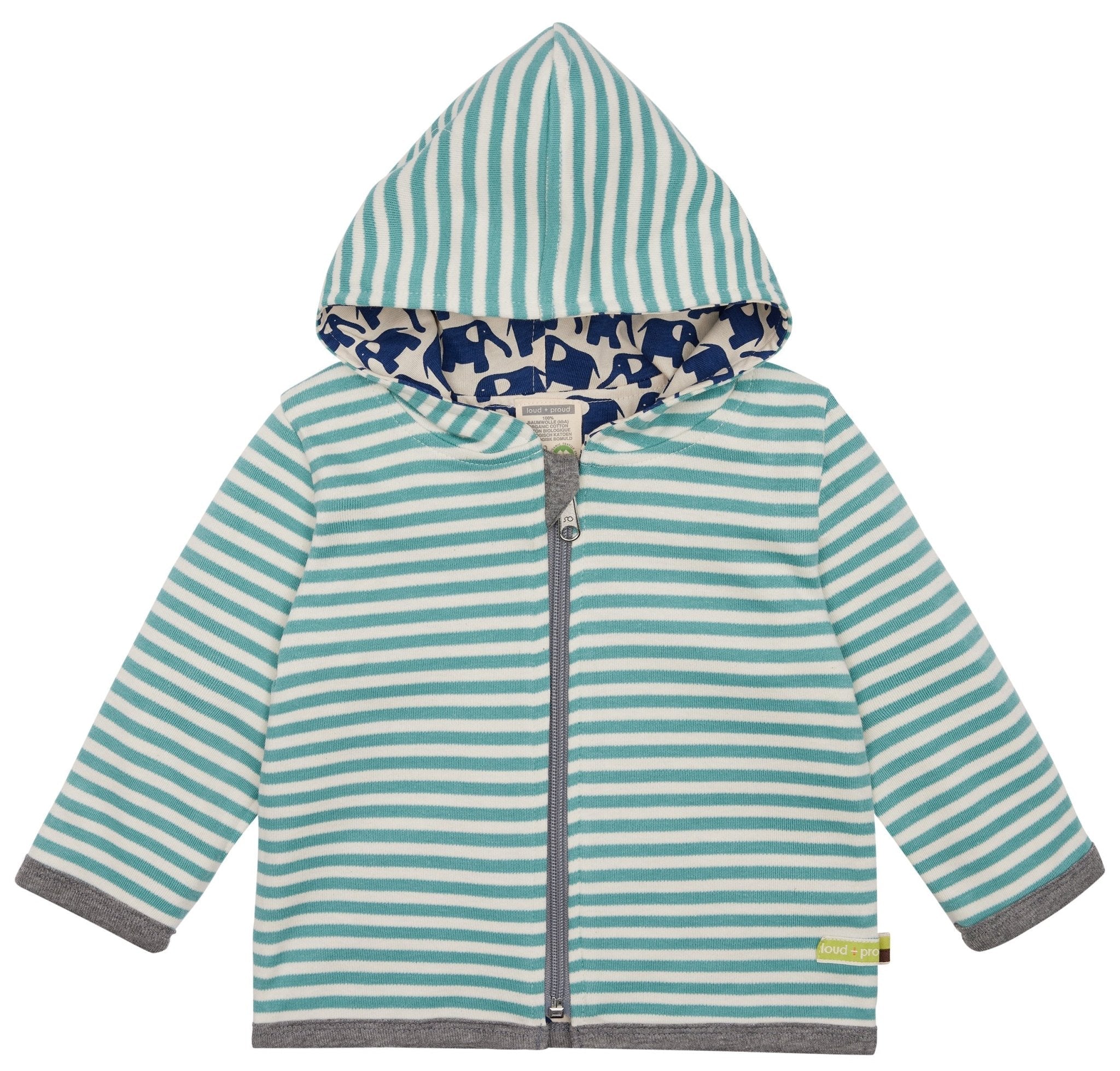 loud-proud-classics-wendejacke-kapuze-grey-74-80 image 7