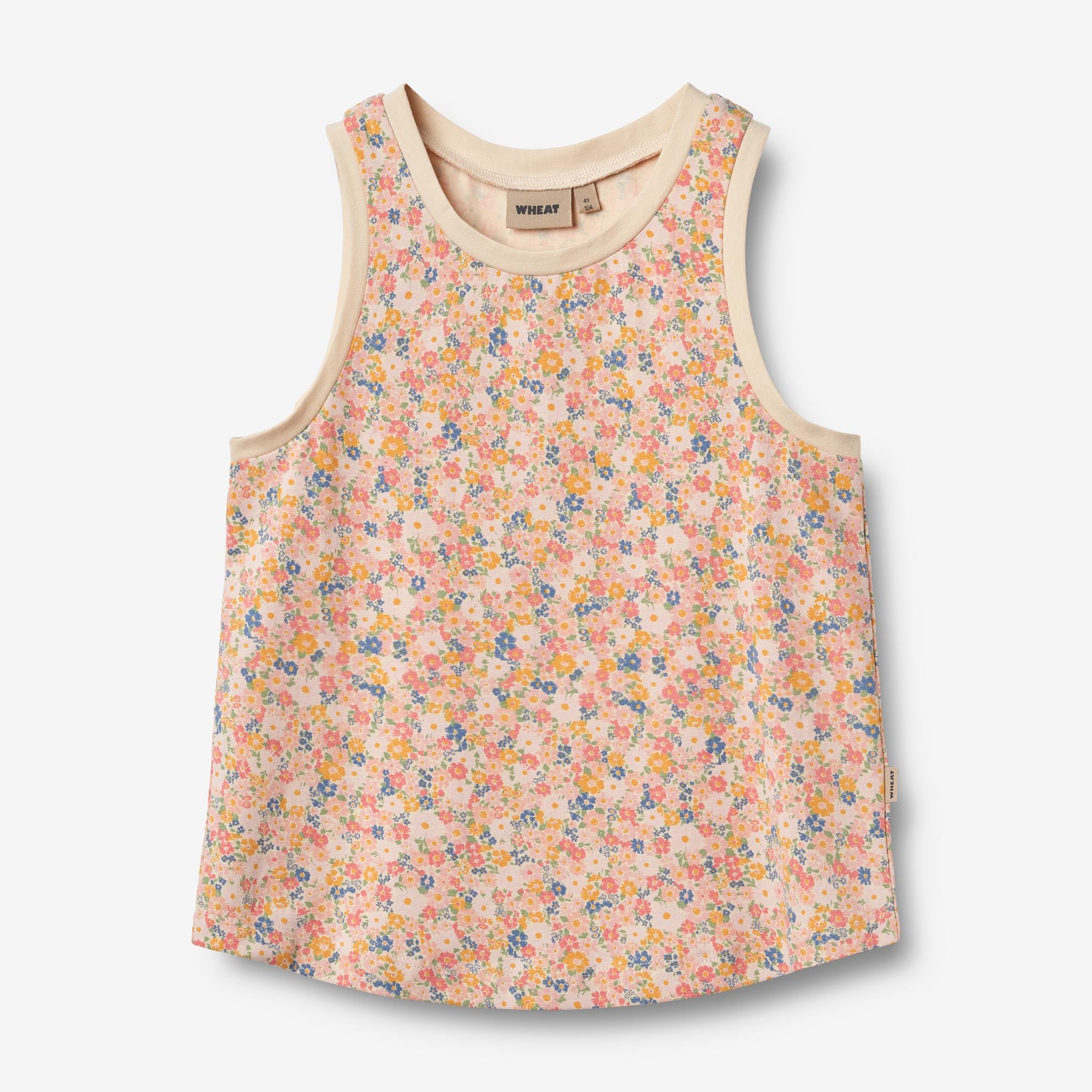 wheat-sava-top-multi-flowers-bio-95-cotton image 1