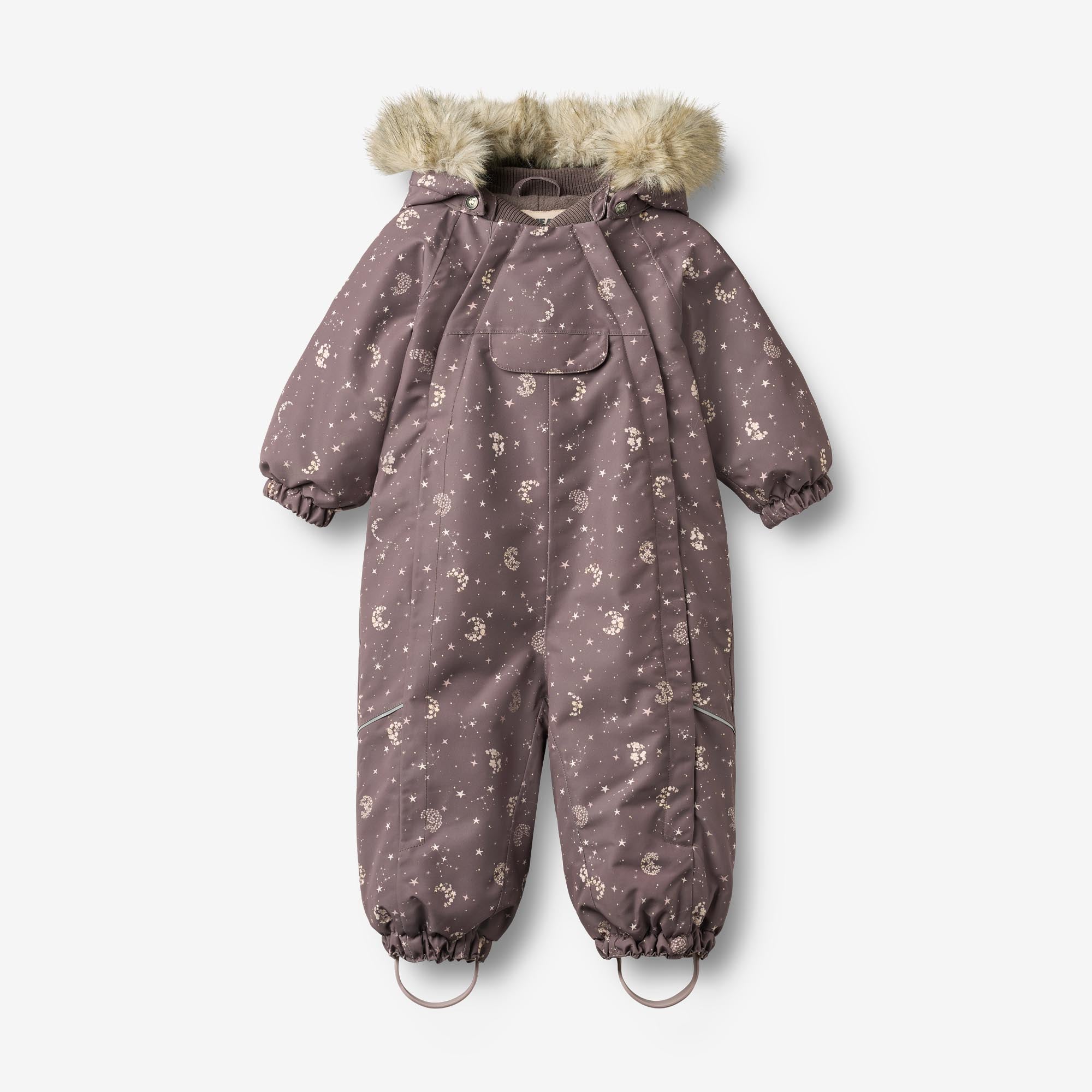 wheat-nickie-schneeanzug-plum-truffle-stars-wasserdicht image 1