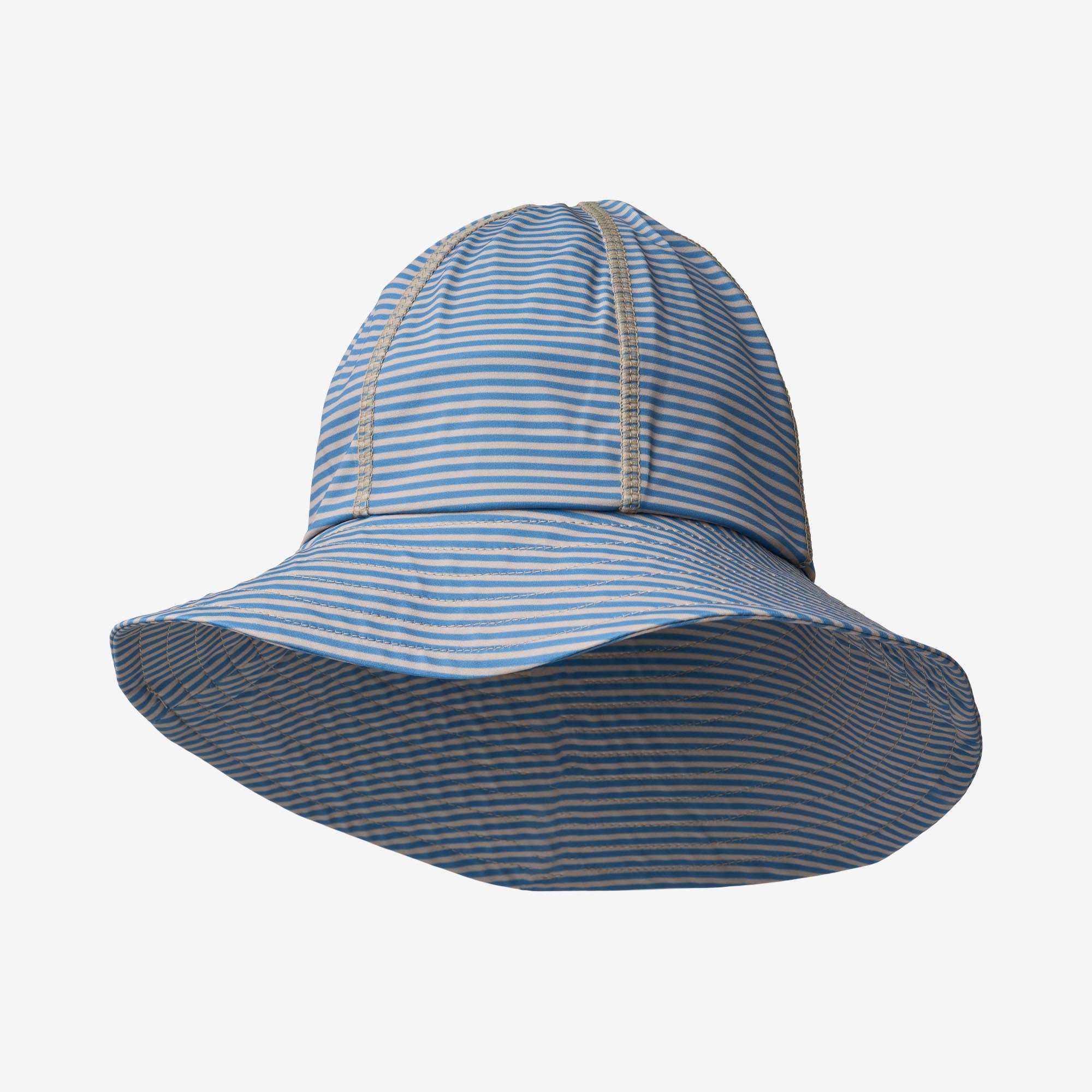 wheat-bora-uv-sun-hat-blue-swim-stripe-sommerhut image 1
