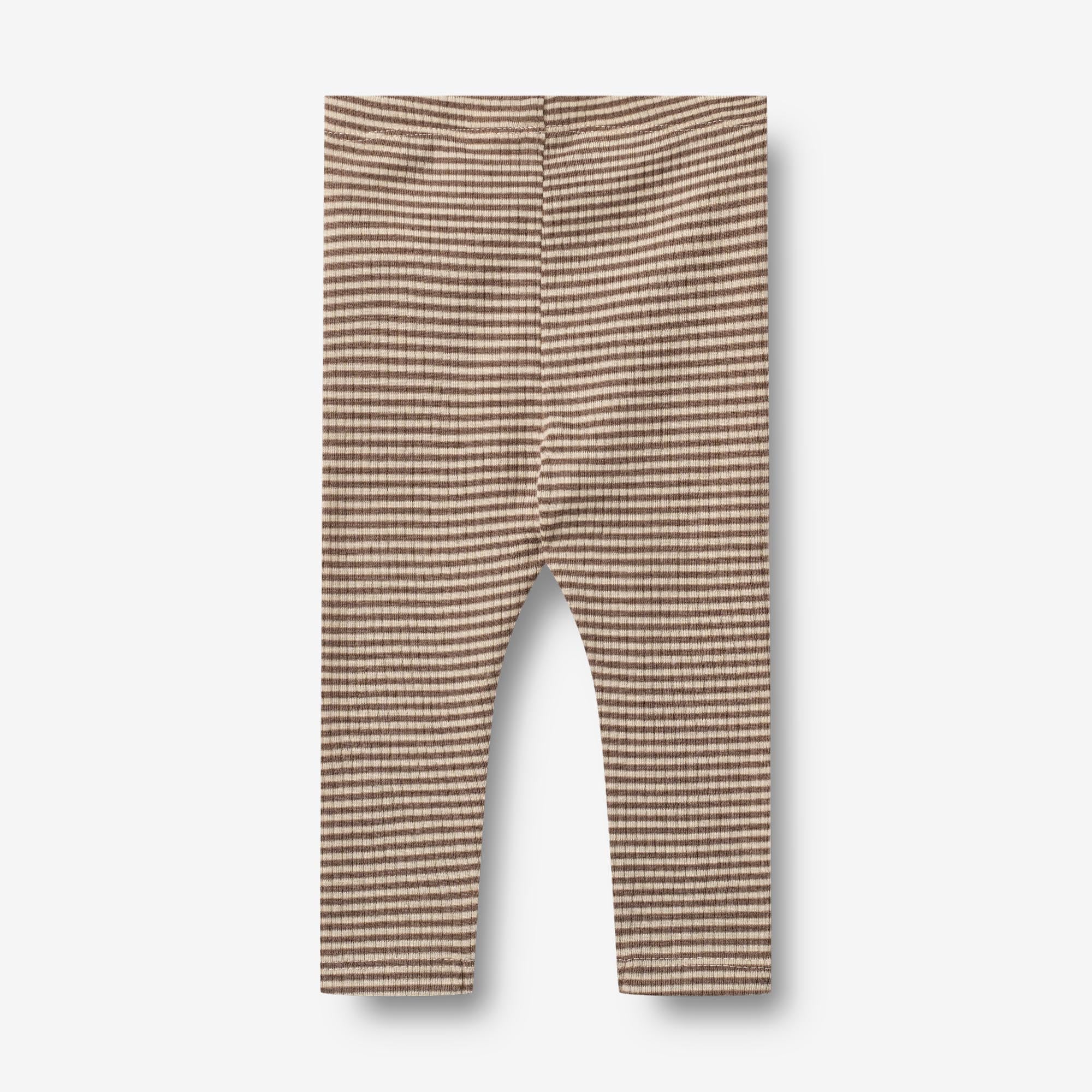 wheat-agi-wollleggings-merino-wood-stripe image 2