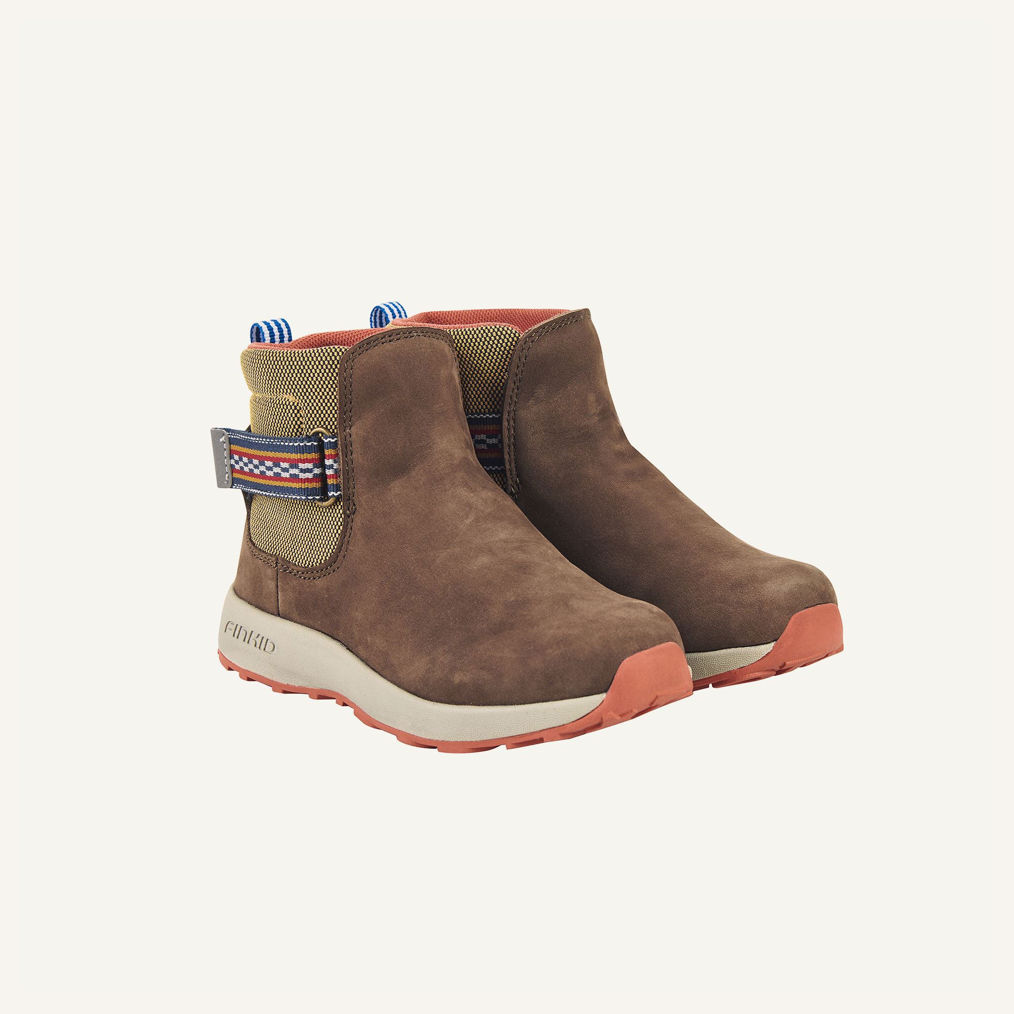 finkid-husky-puoli-halbstiefel-cocoa-chili-gr-30-abweisend image 6