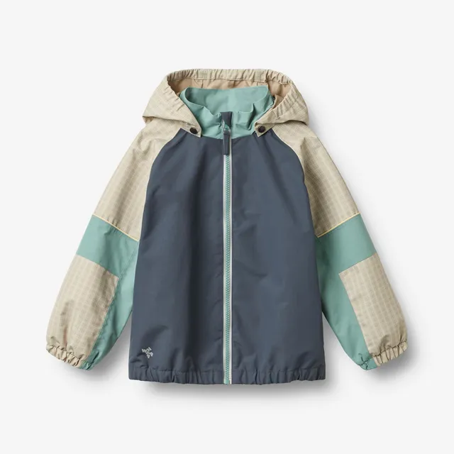 wheat-jacke-aage-regenjacke-greyblue-wasserdicht-10k image 1