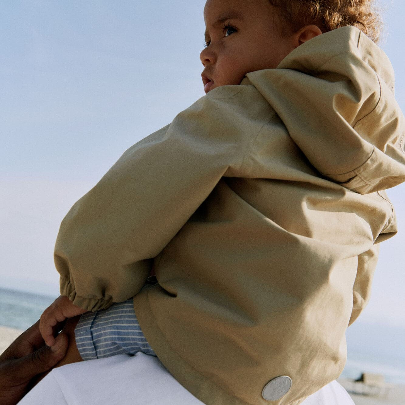 wheat-outerwear-sveo-tech-jacke-kinder-warm-stone-recycling image 2