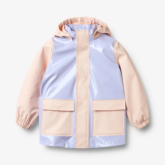 wheat-otu-regenjacke-kinder-lilac-cosmic-sky-wasserdicht image 1