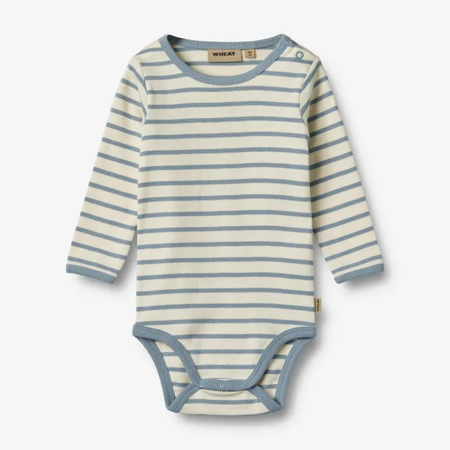 wheat-berti-body-baby-shell-stripe-bio-baumwolle image 1