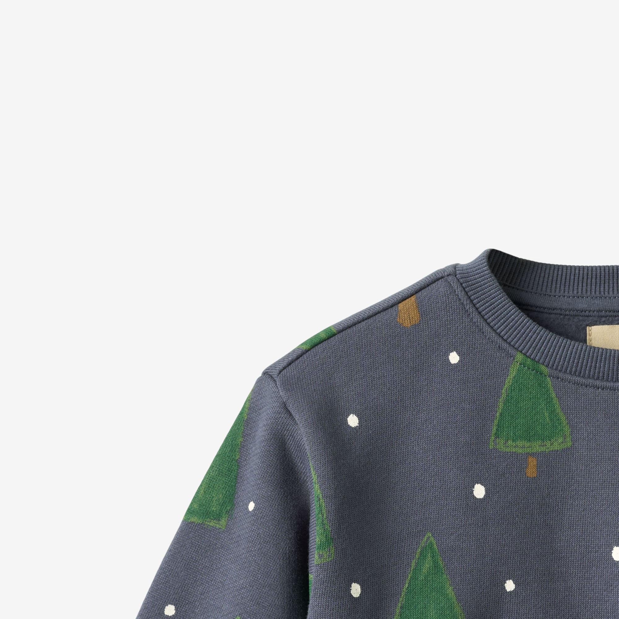 wheat-sandro-sweatshirt-greyblue-holiday-bio-baby image 3
