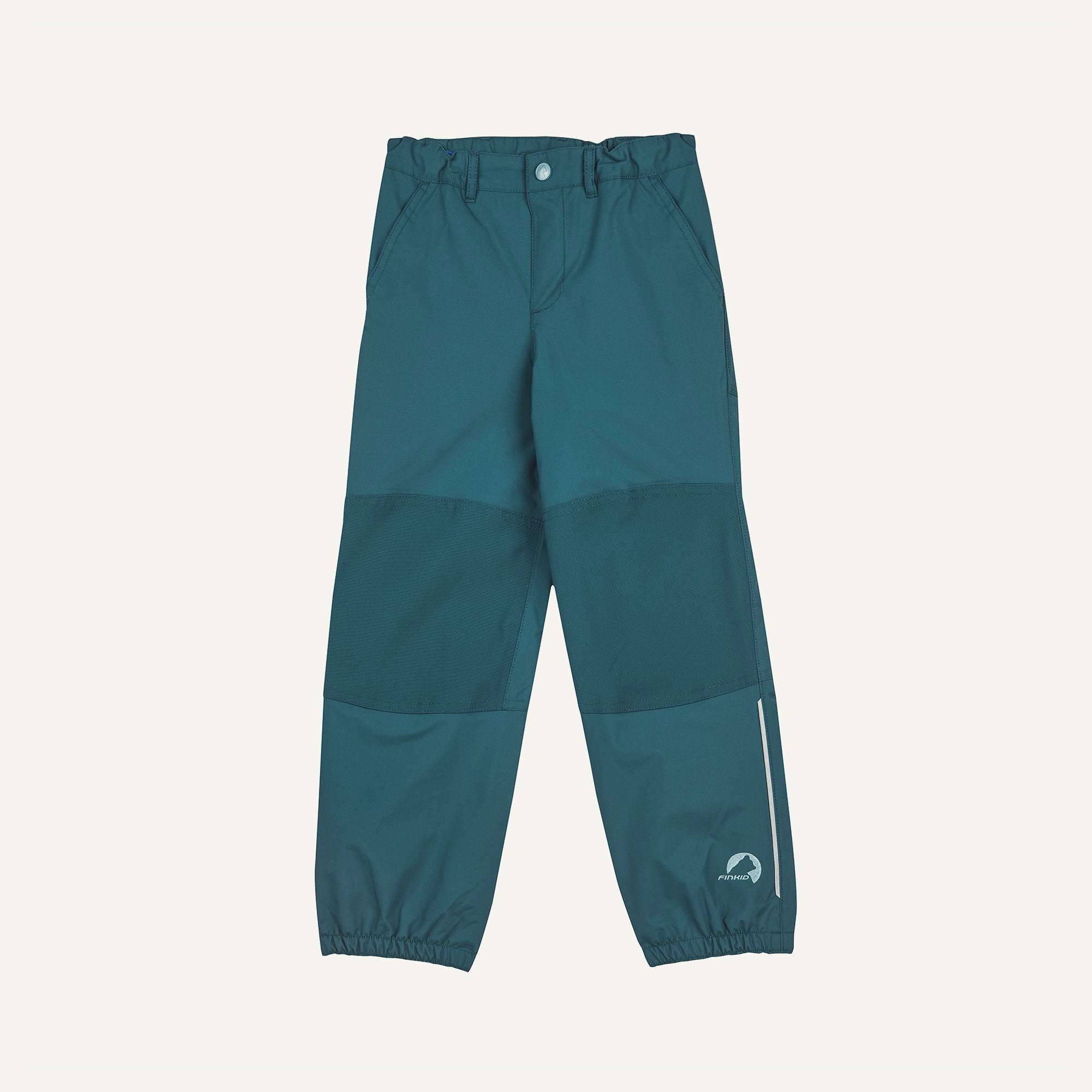 finkid-husky-hirvi-outdoorhose-navy-110-120-wetterfest image 2