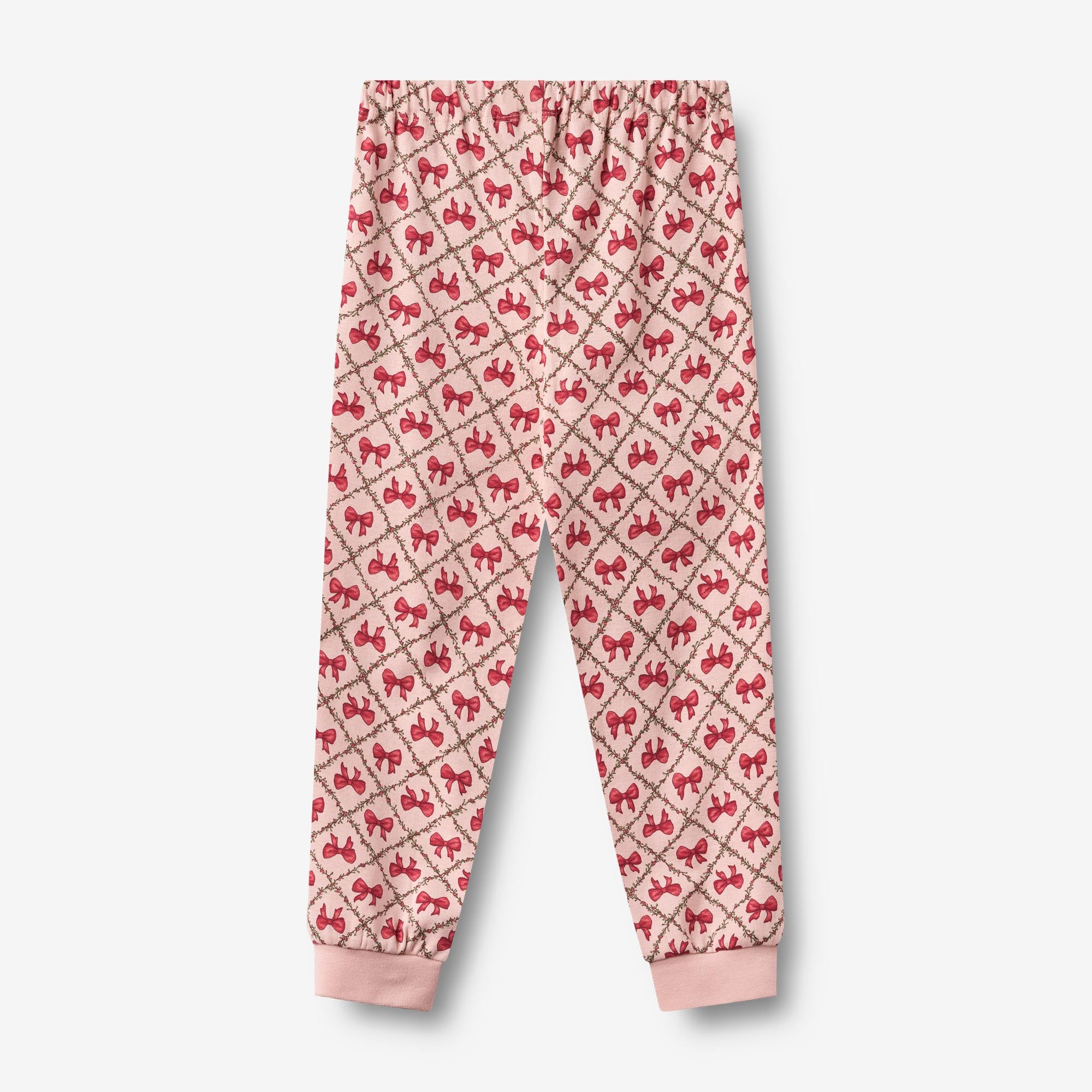 wheat-clothing-nightwear-mila-dim-rose-bows-pyjama-bio image 7