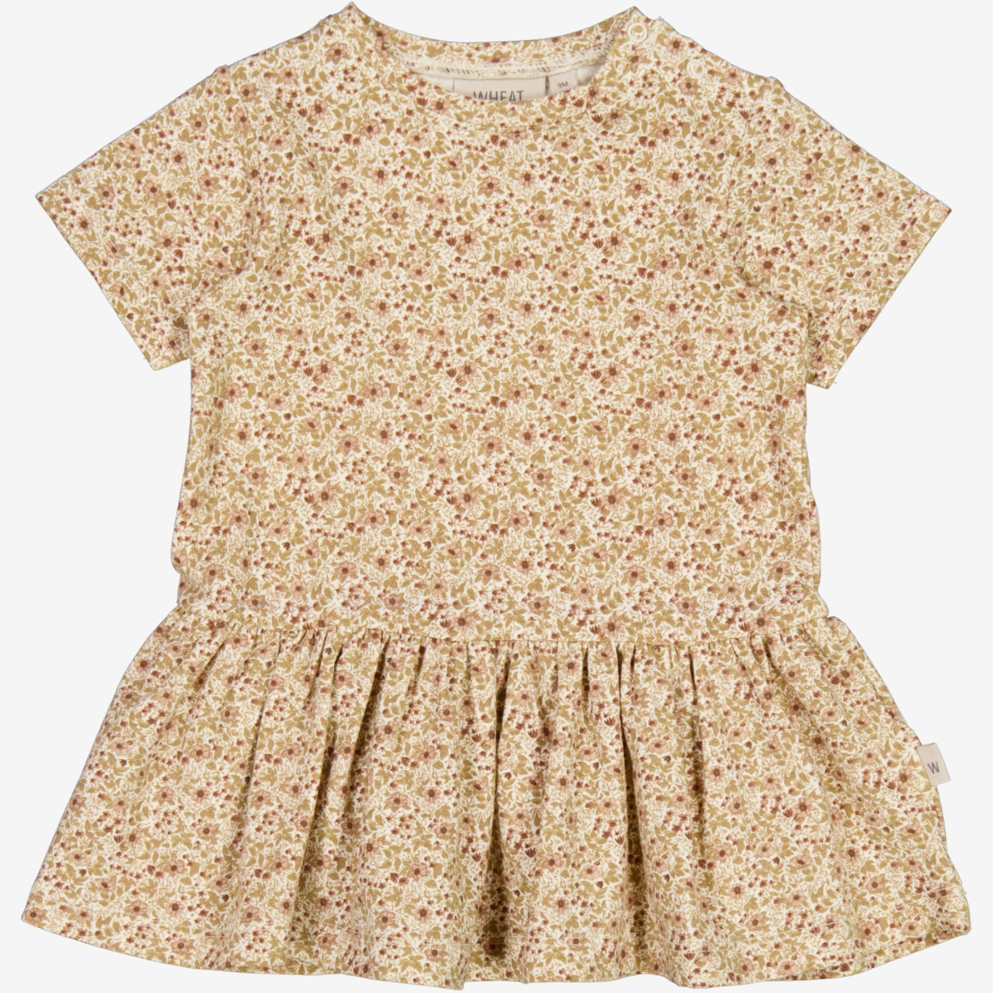wheat-birthe-babykleid-eggshell-flowers-bio-baumwolle image 1