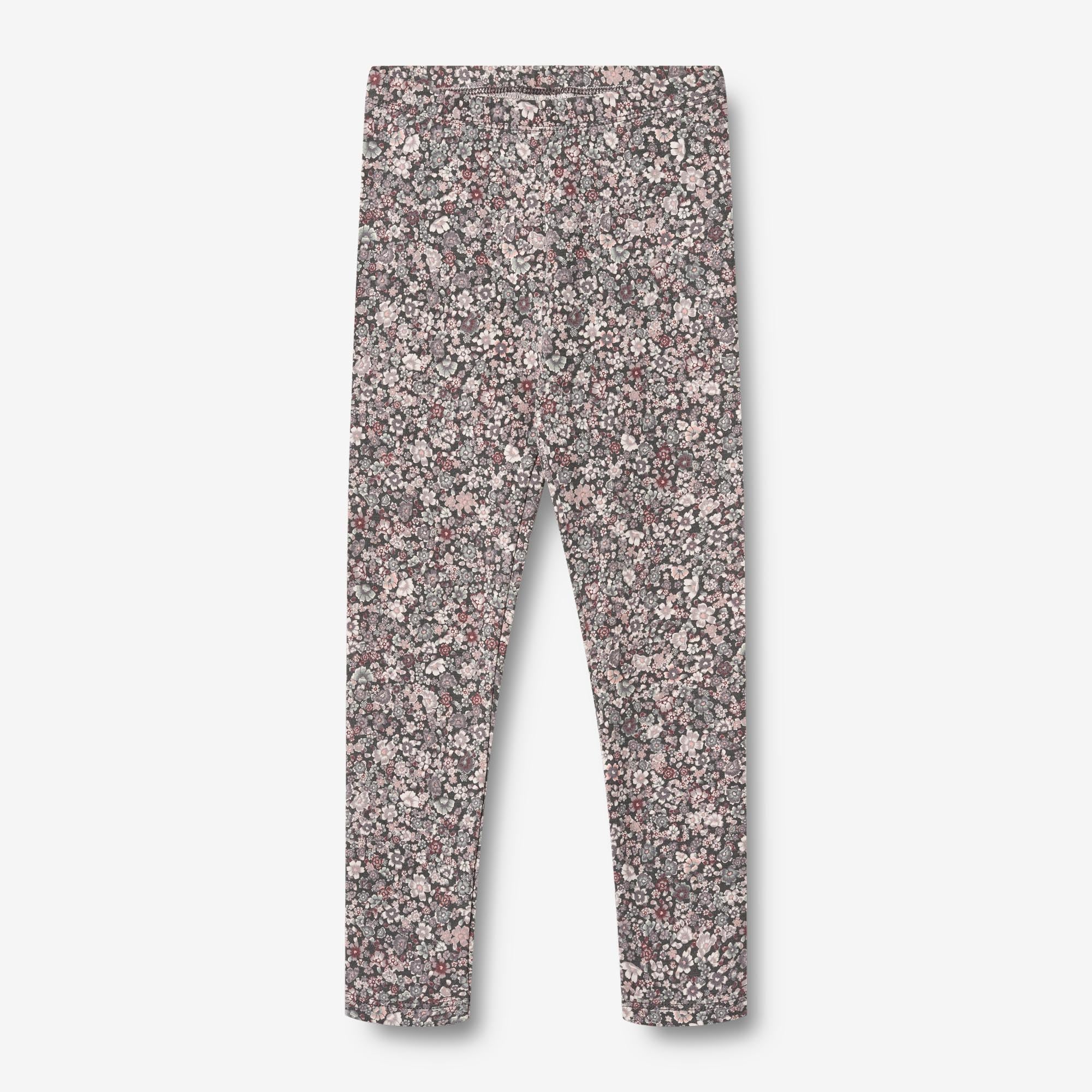 wheat-jules-leggings-purple-stone-flowers-bio-jersey image 1
