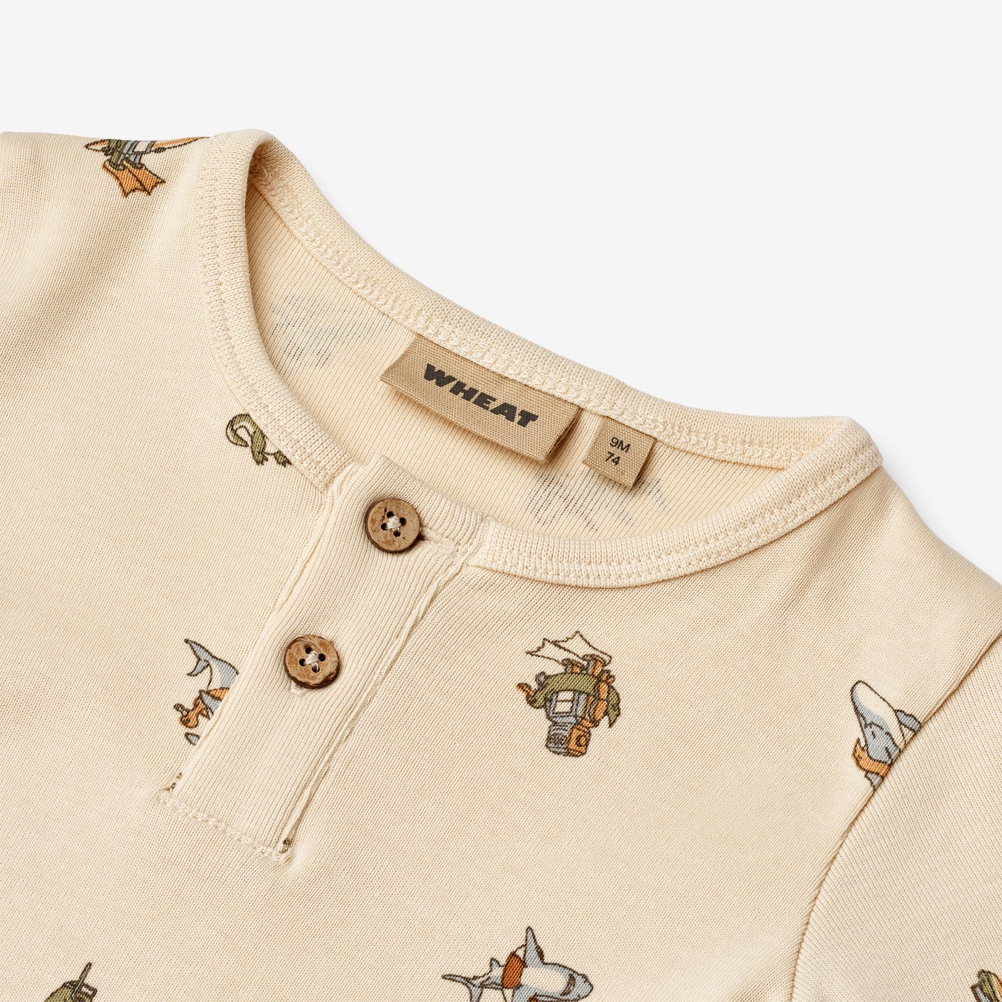wheat-alfred-jumpsuit-kurzarm-bio-baumwolle-beach-friends image 3