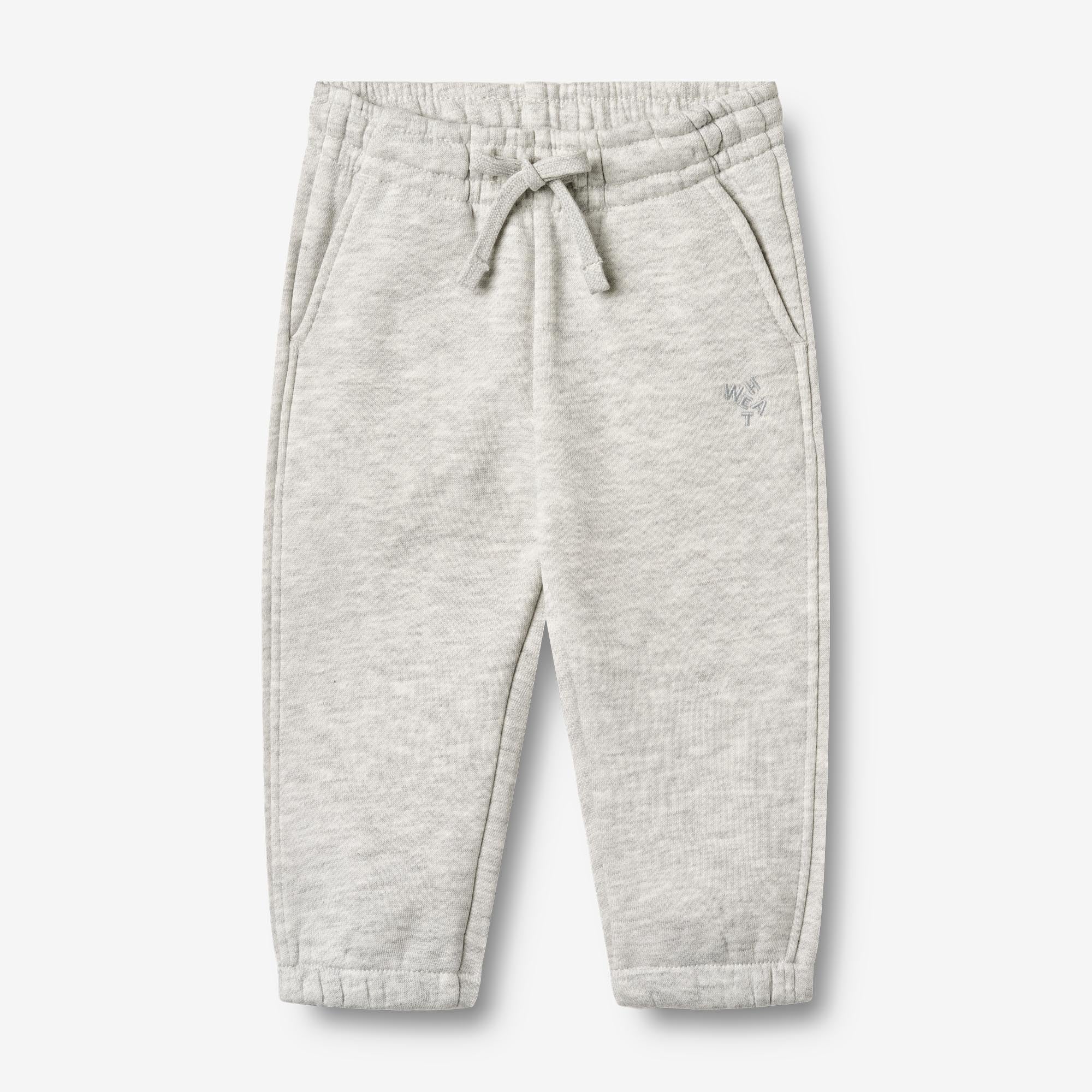 wheat-cruz-sweathose-light-melange-grey-bio-baby image 1