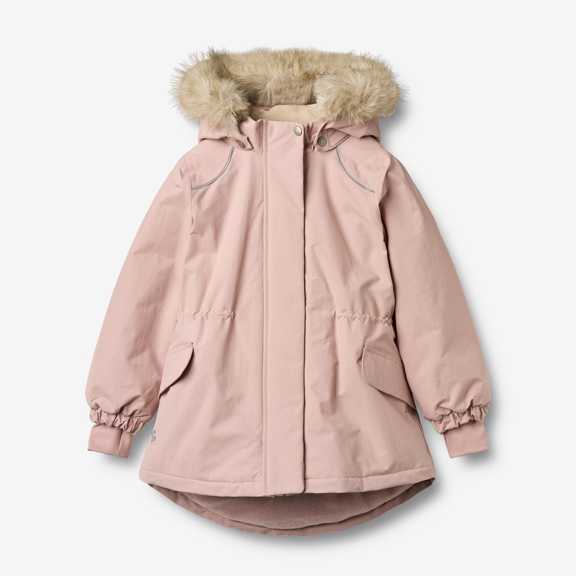 wheat-jacket-mathilde-kinderjacke-rose-powder-recycelt image 1