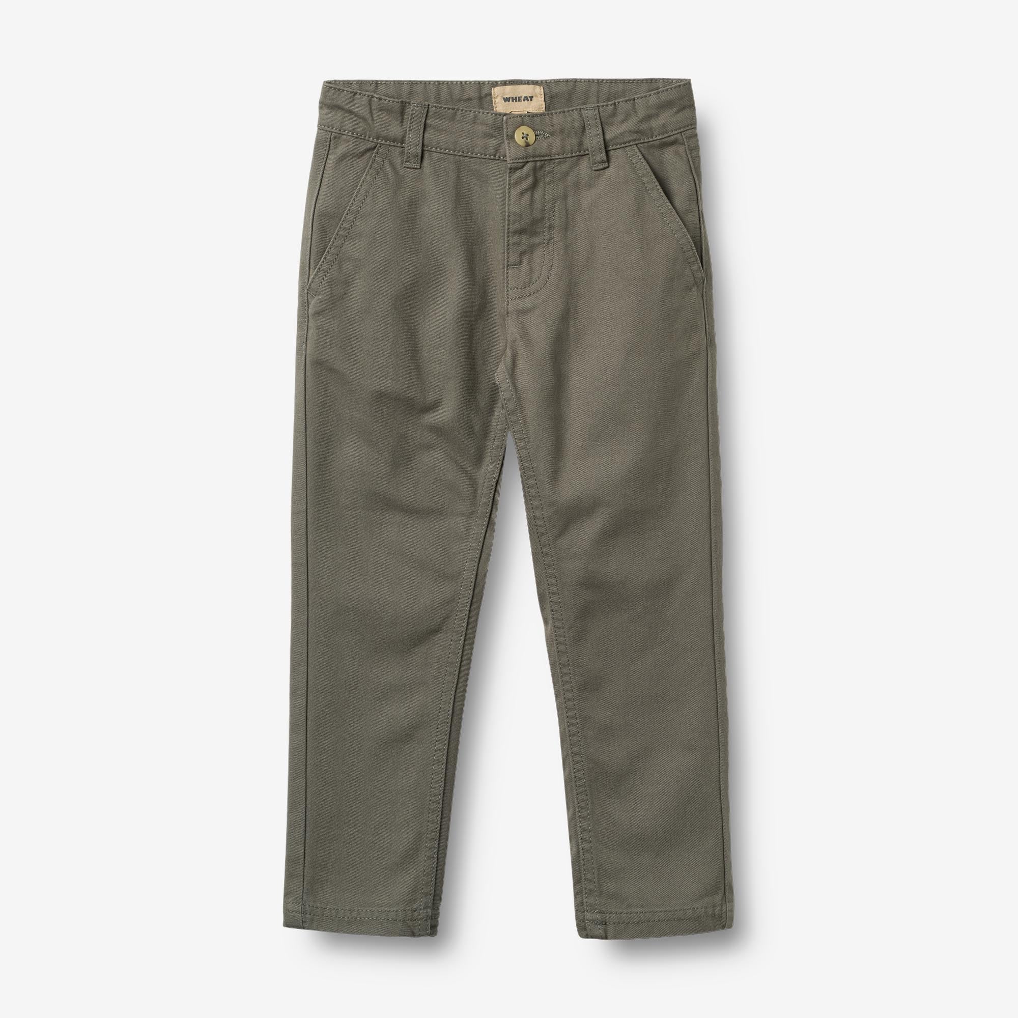wheat-hugo-hose-junior-grey-metal-bio-baumwolle image 1